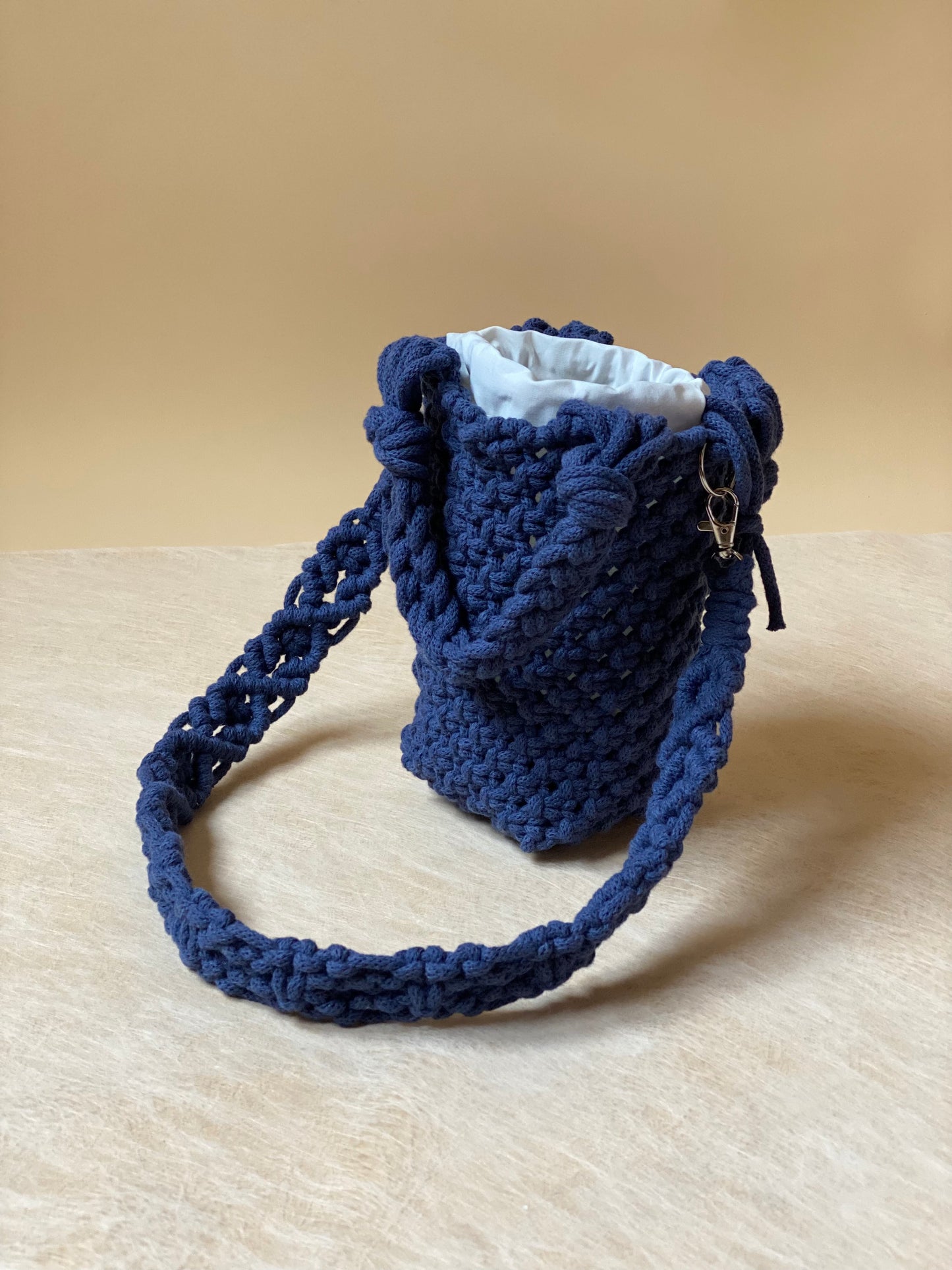 POPPY - Pure Cotton Handmade Macramè Bucket