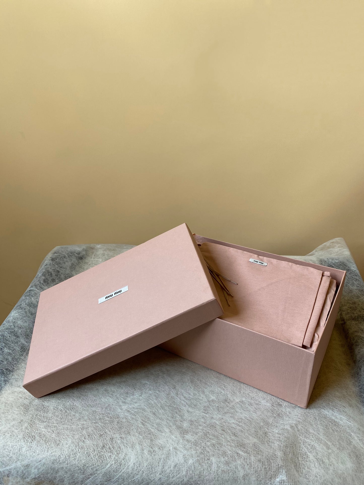 Miu Miu Velvet Flats
