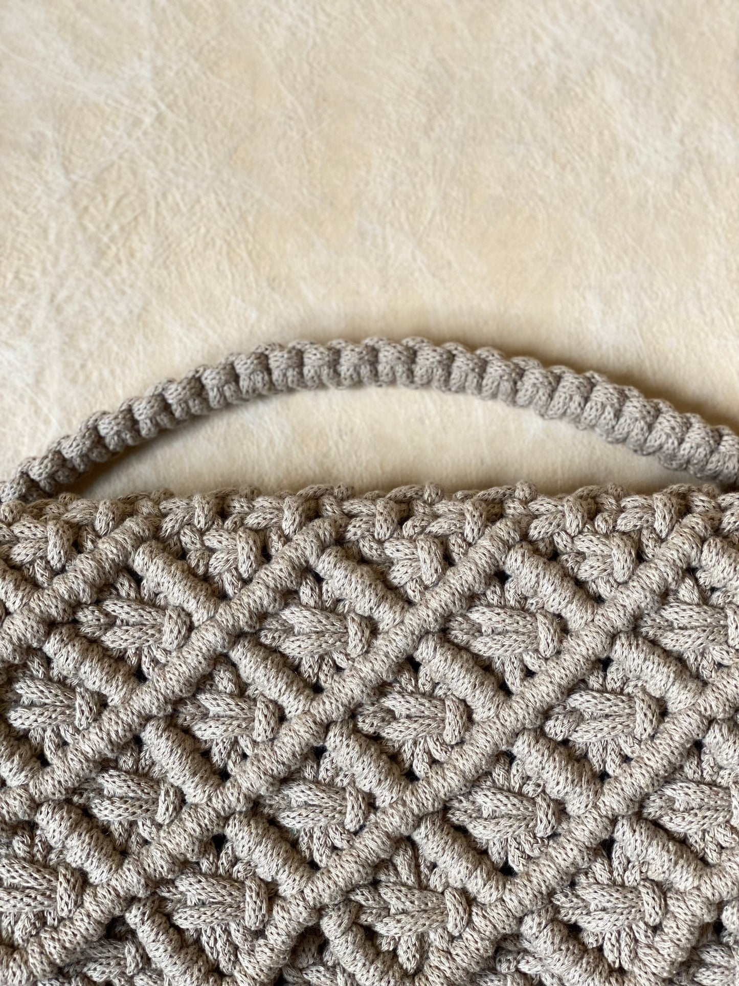 LILY - Pure Cotton Handmade Crossbody Macramè Bag