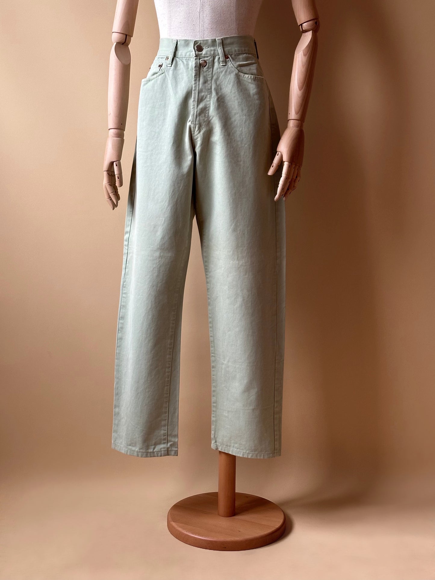 Vintage Minty Green Replay Trousers