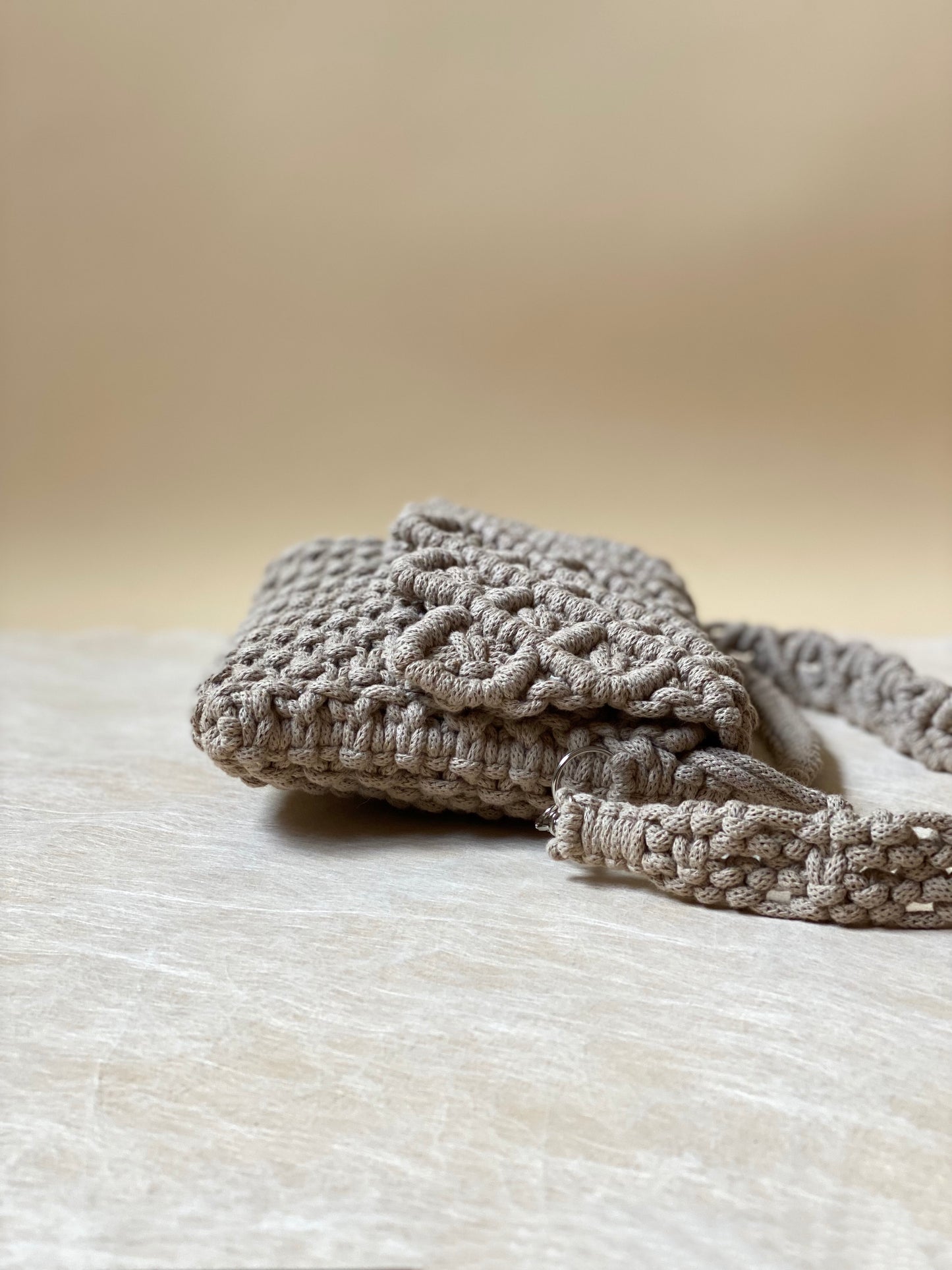 LILY - Pure Cotton Handmade Crossbody Macramè Bag