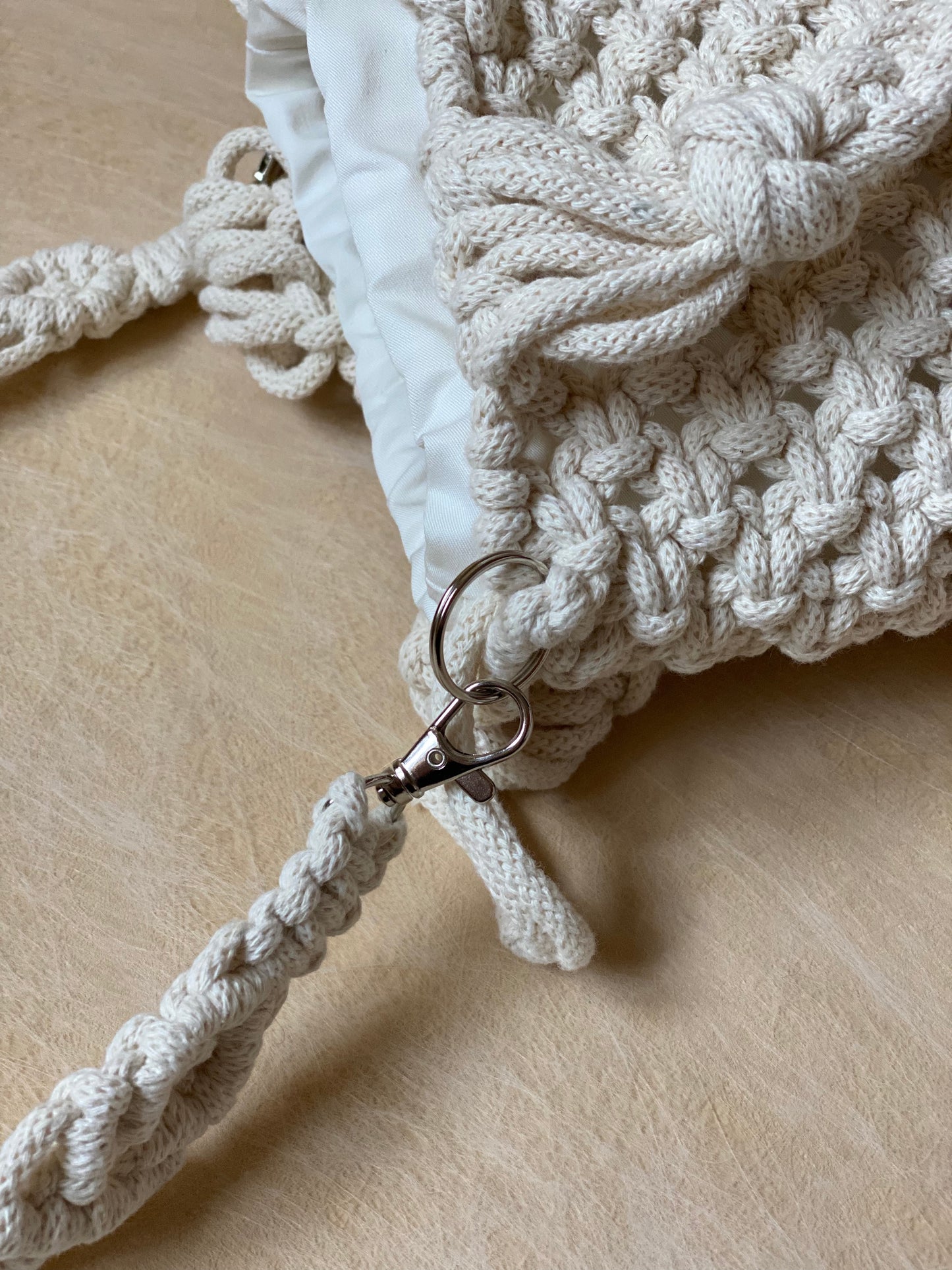 POPPY - Pure Cotton Handmade Macramè Bucket