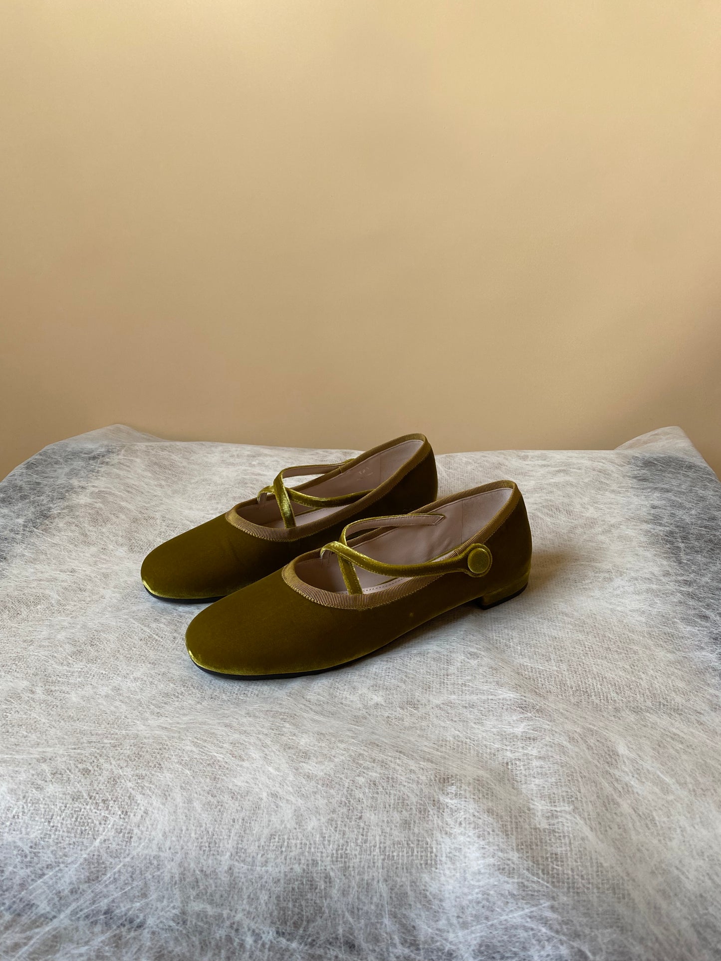 Miu Miu Velvet Flats