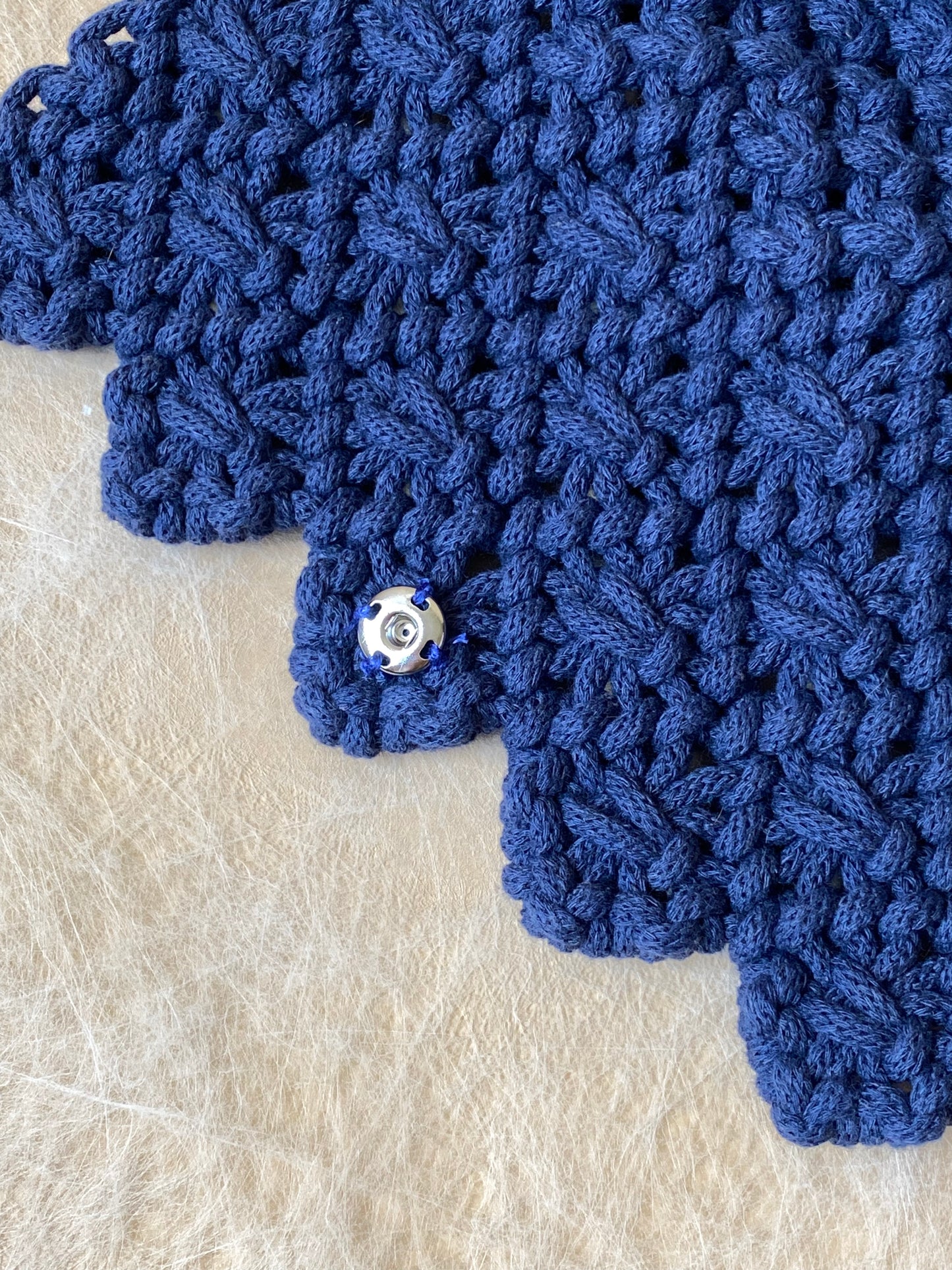 LILY - Handmade Pure Cotton Macramè Crossbody Bag