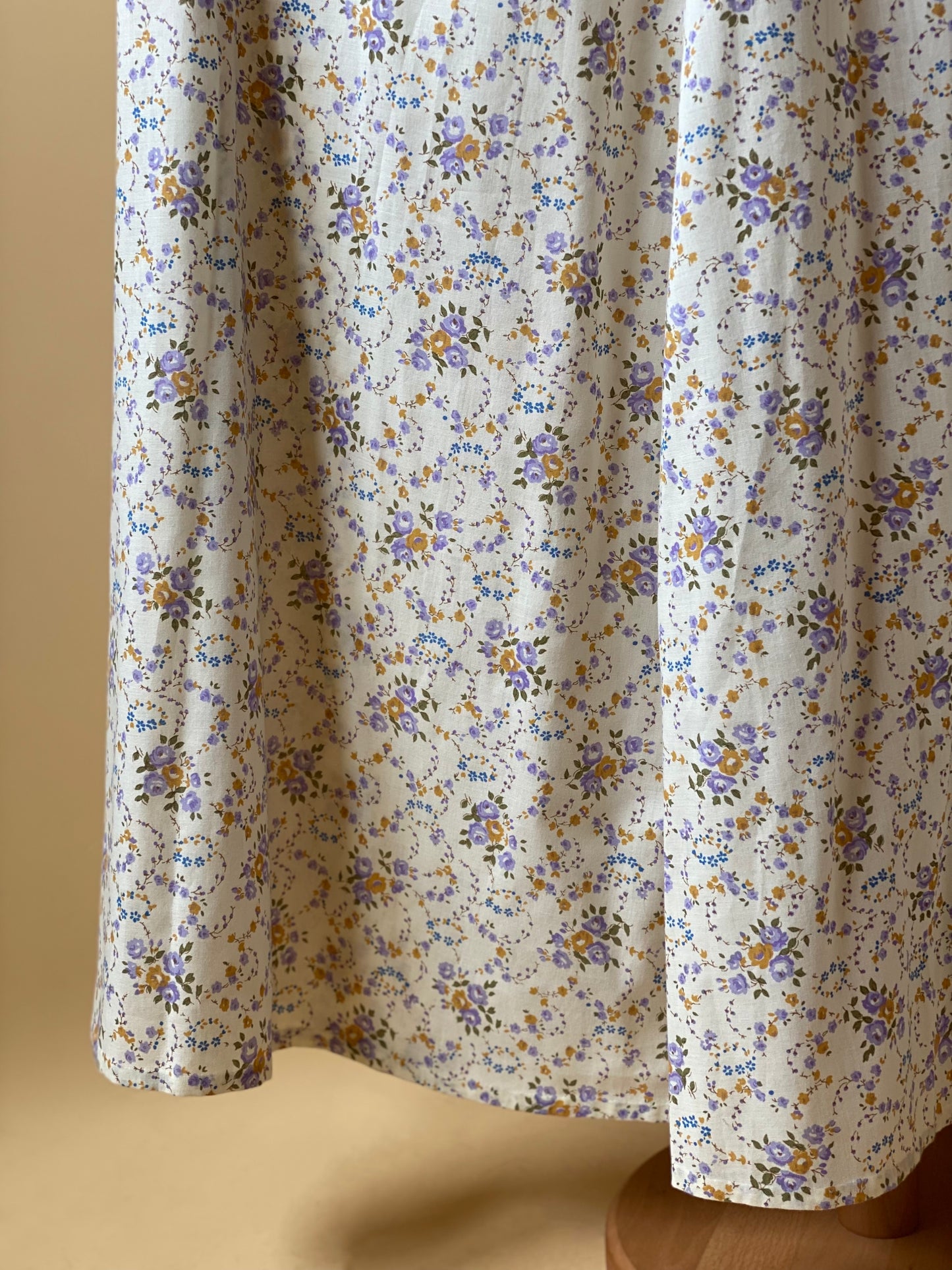 Vintage 70s Long Praire Dress