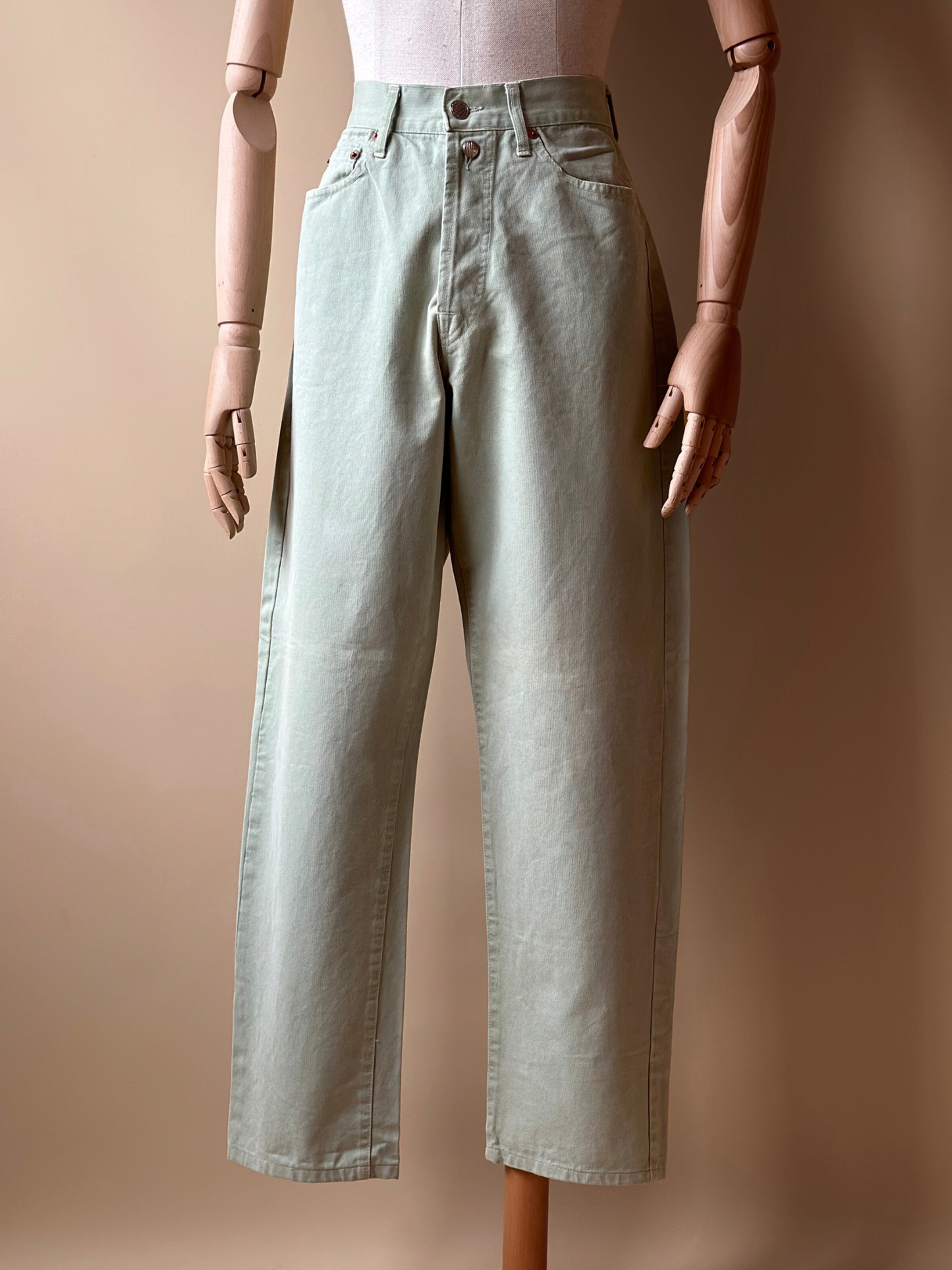 Vintage Minty Green Replay Trousers