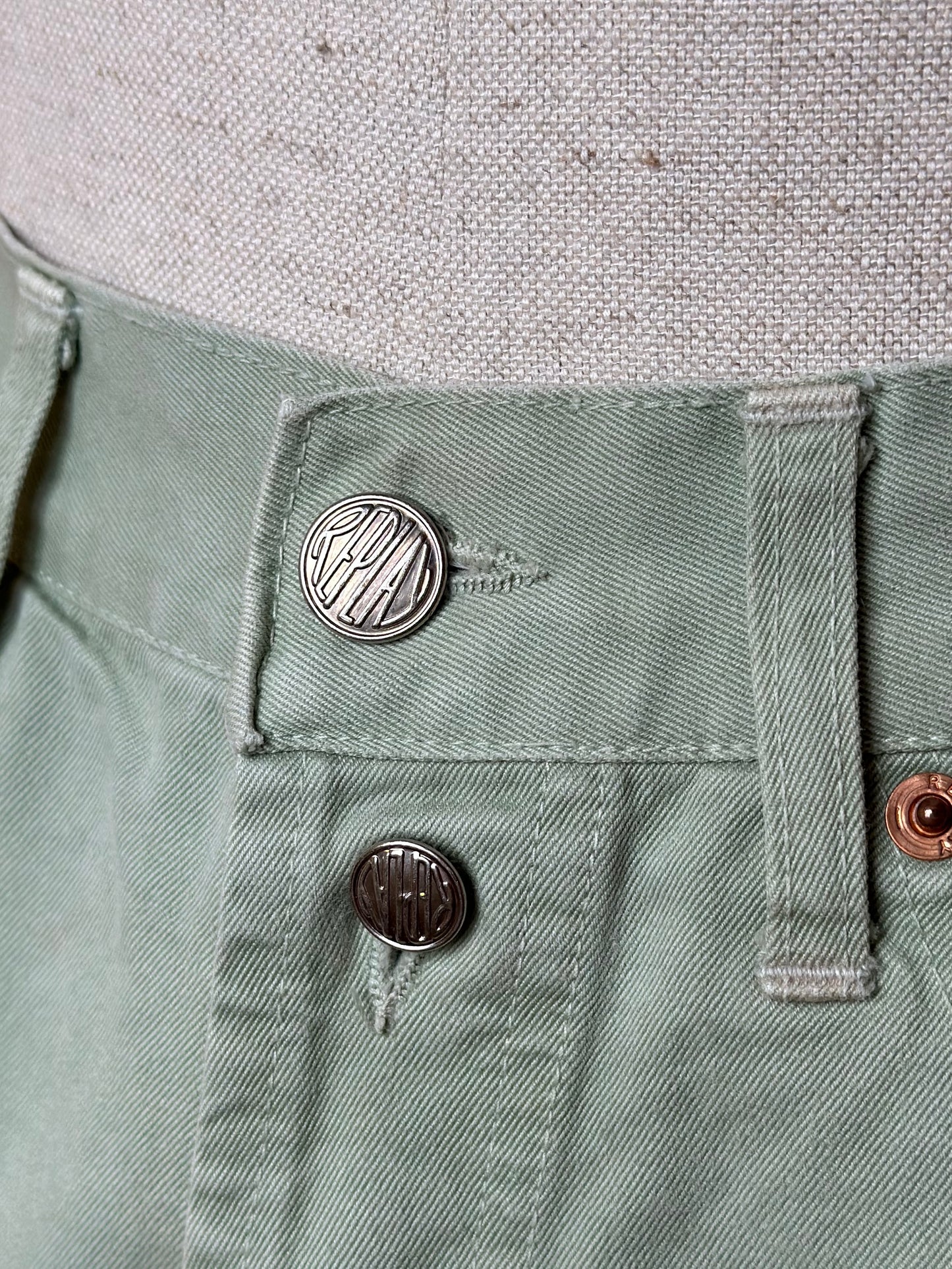 Vintage Minty Green Replay Trousers