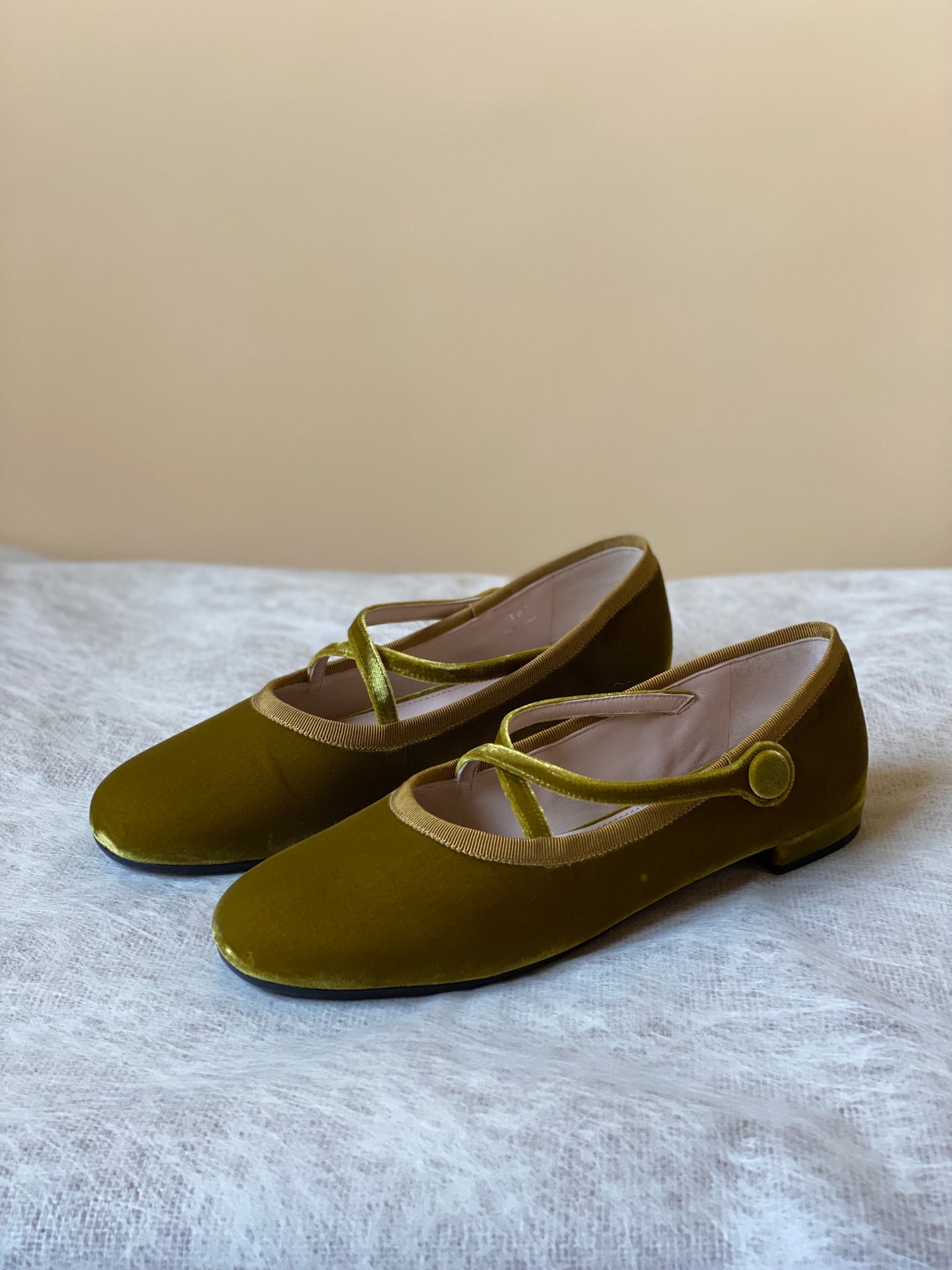 Miu Miu Velvet Flats