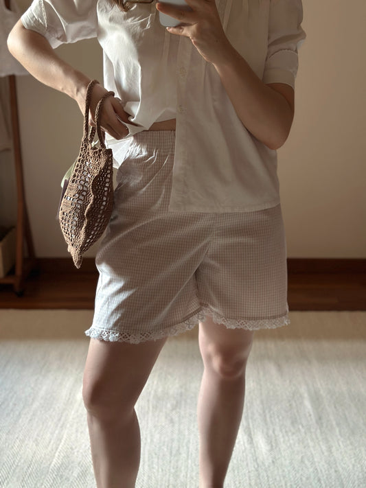 Cotton & Lace Shorts