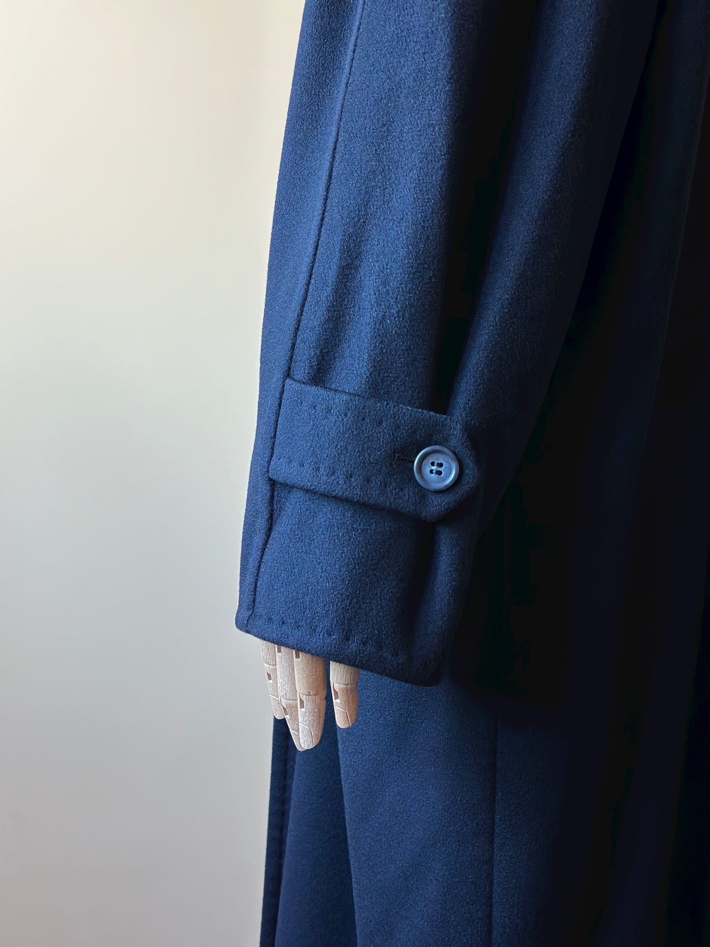 Navy Blue 100% Cashmere Max Mara Coat