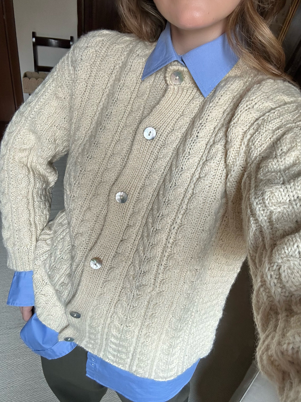Pure Wool Original Irish Cardigan