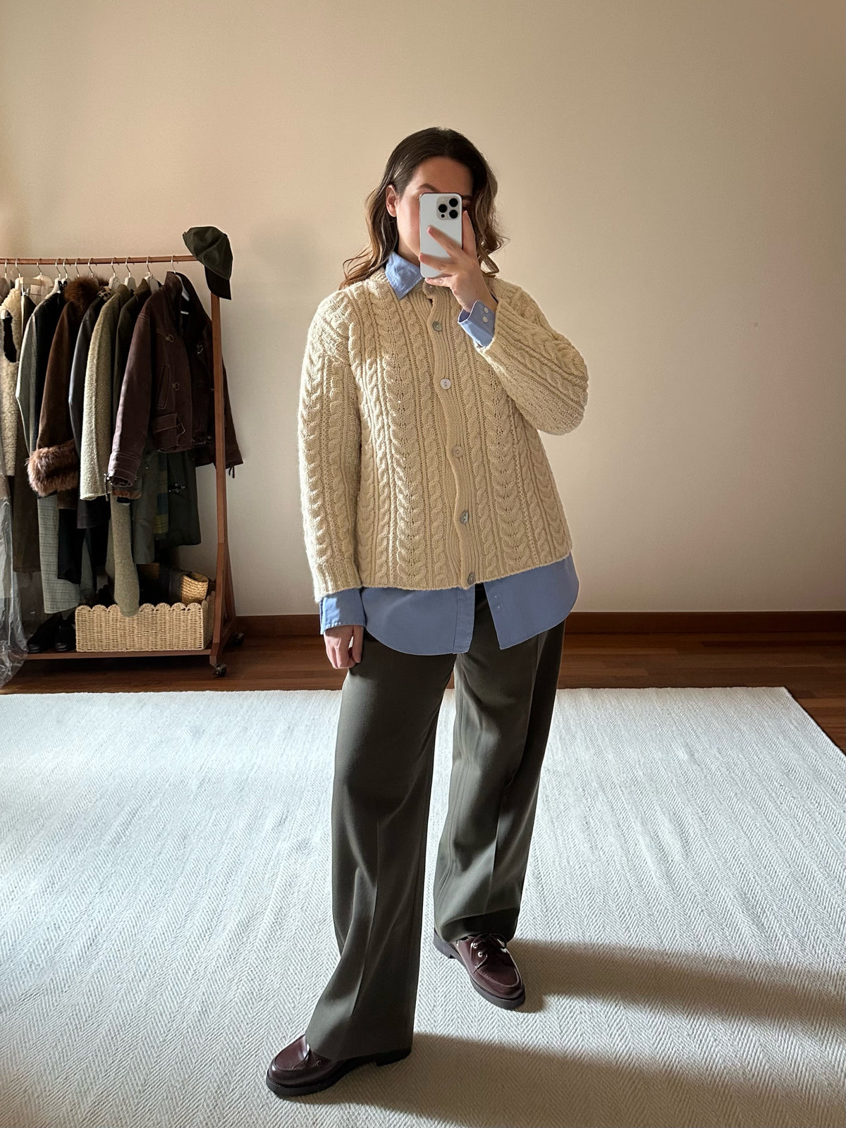 Pure Wool Original Irish Cardigan