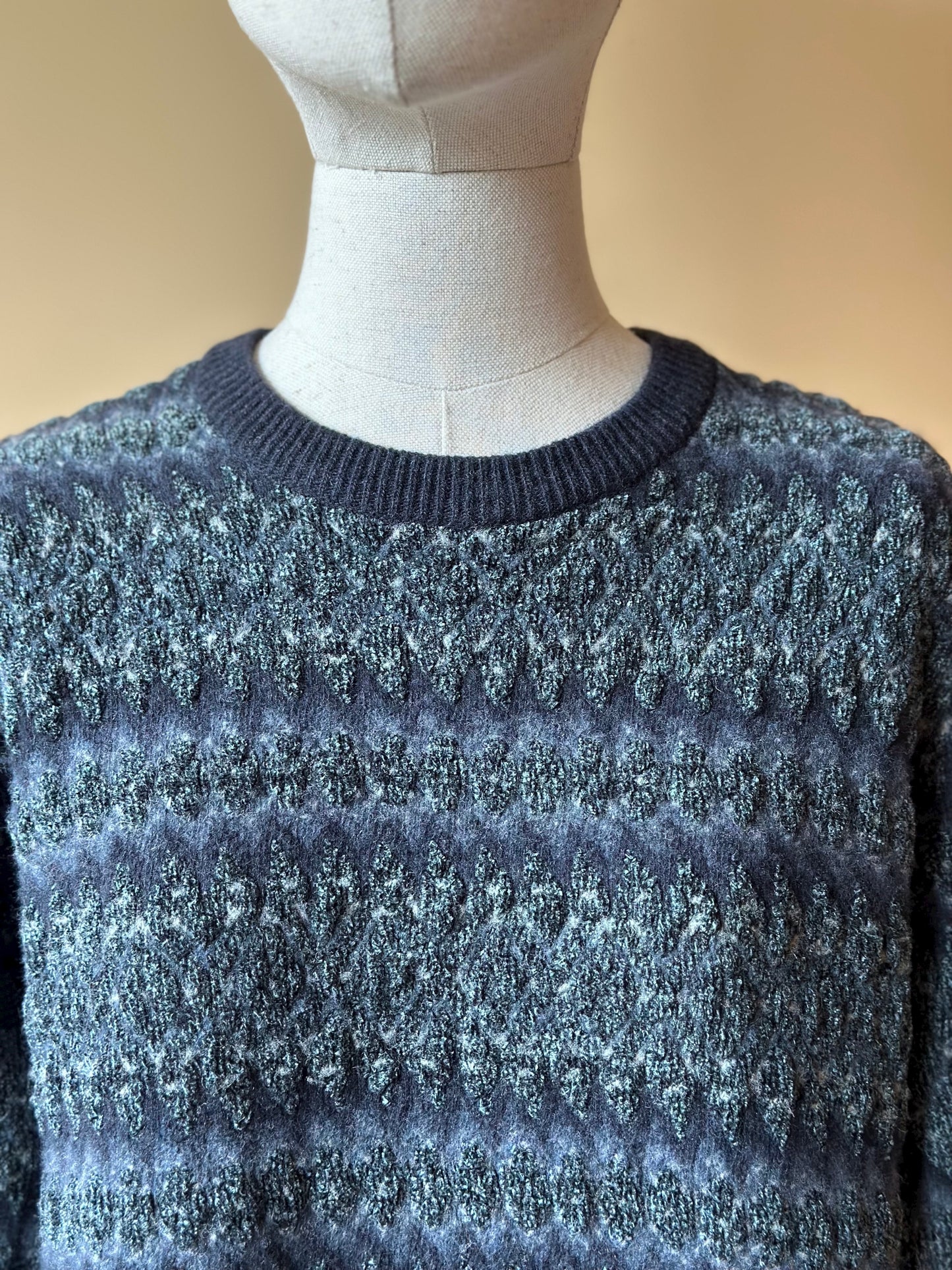 Vintage Valentino Blue Sweater