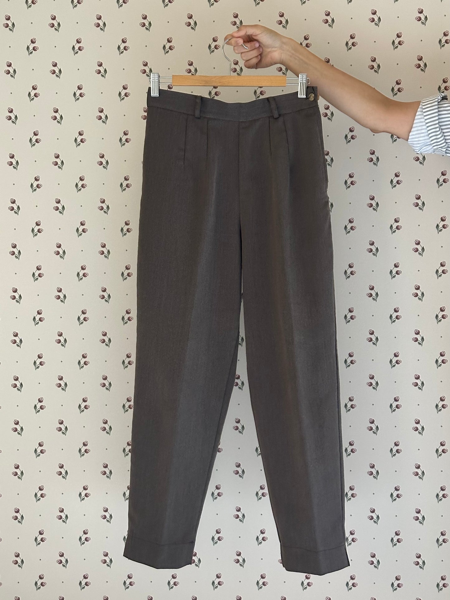 Vintage Taupe Trousers