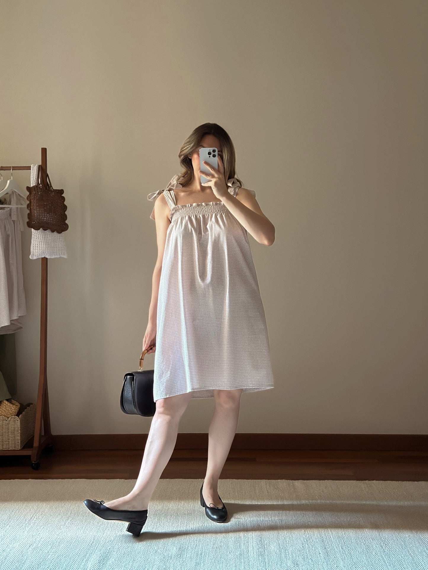 Vichy Cotton Dress