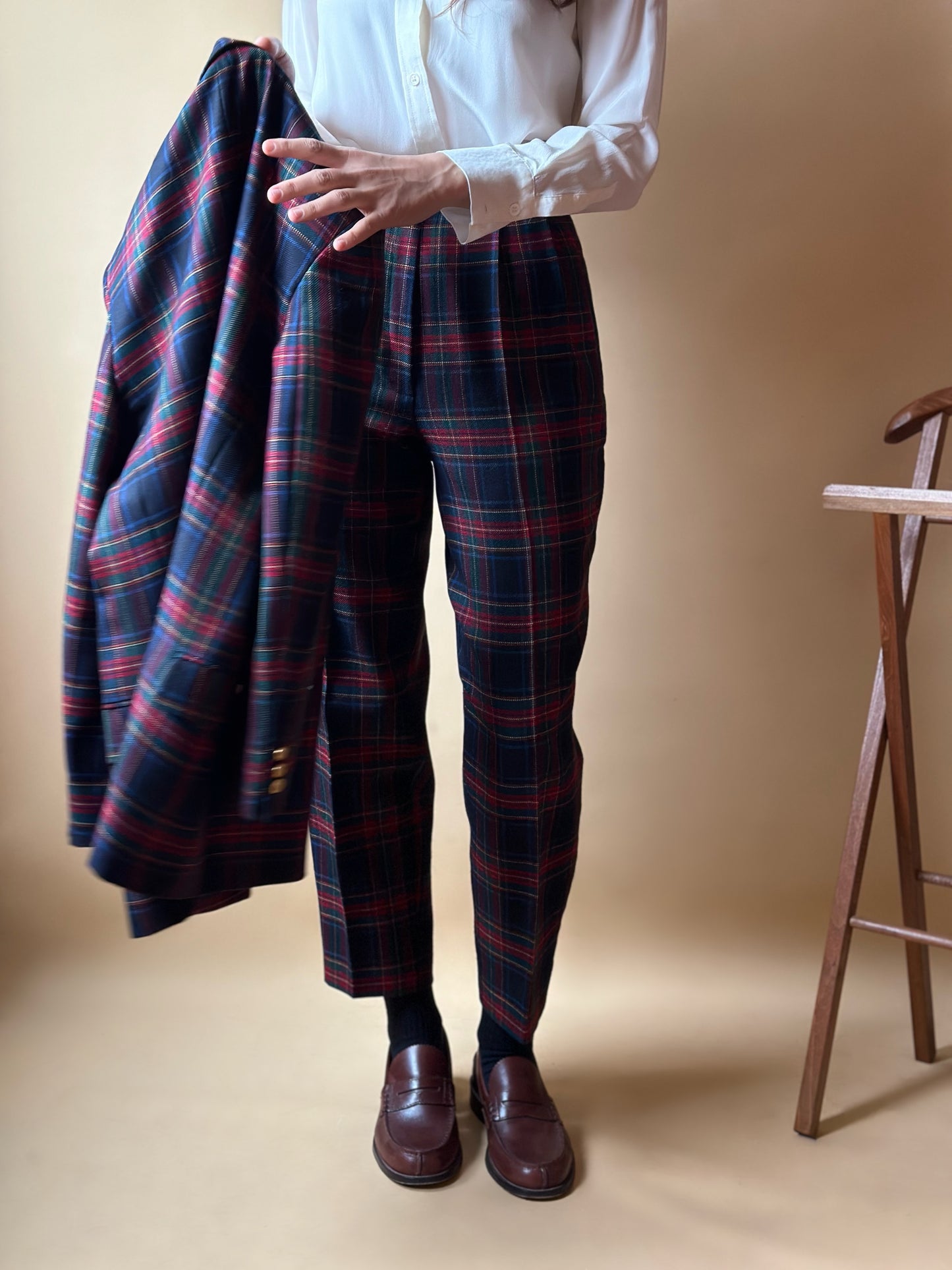 Vintage Daks London Tartan Suit