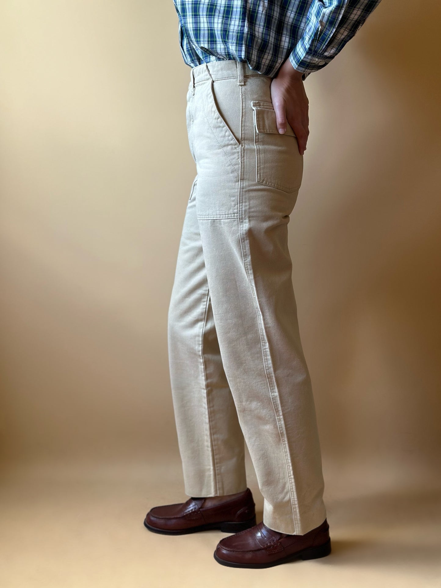 Vintage Beige Americanino Cargo Pants