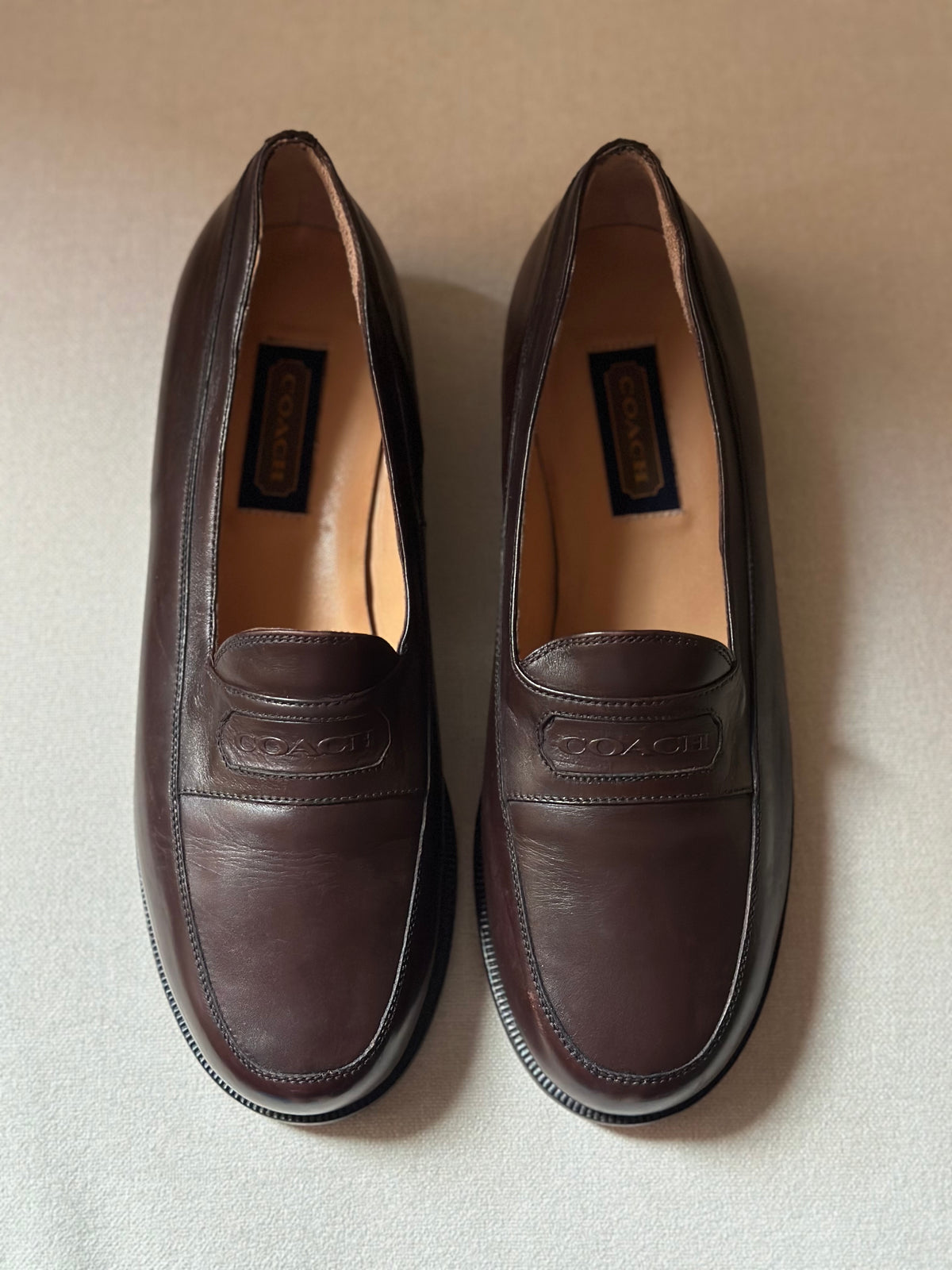 Original Mahogany Coach Loafers