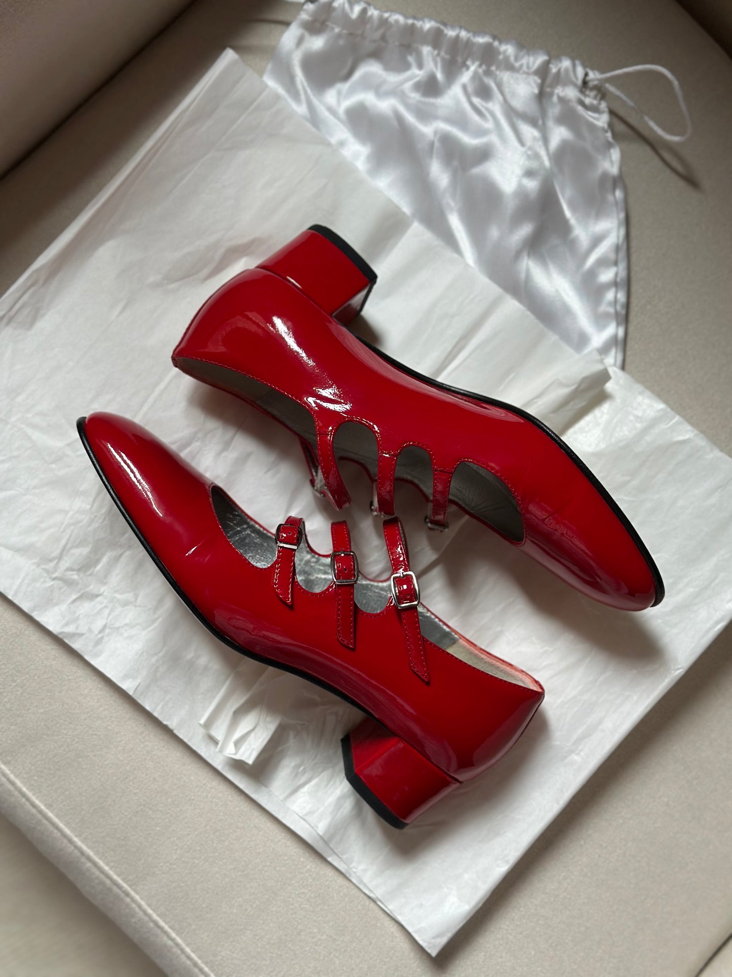Carel Kina Patent Leather Pumps n.37
