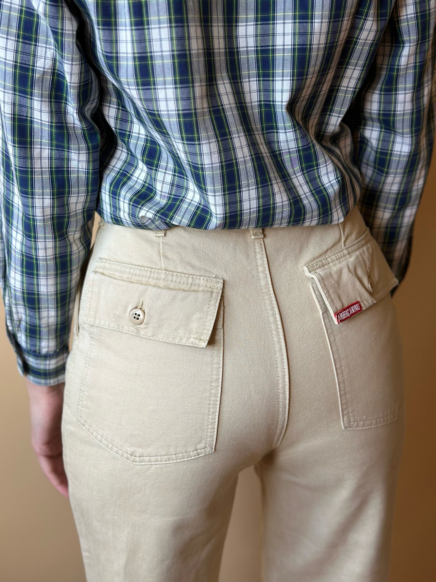 Vintage Beige Americanino Cargo Pants