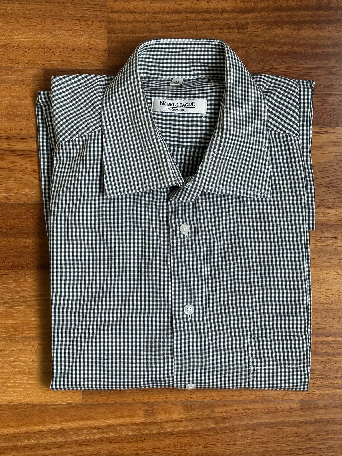 Dark Green Checkered Oversized Cotton Shirt