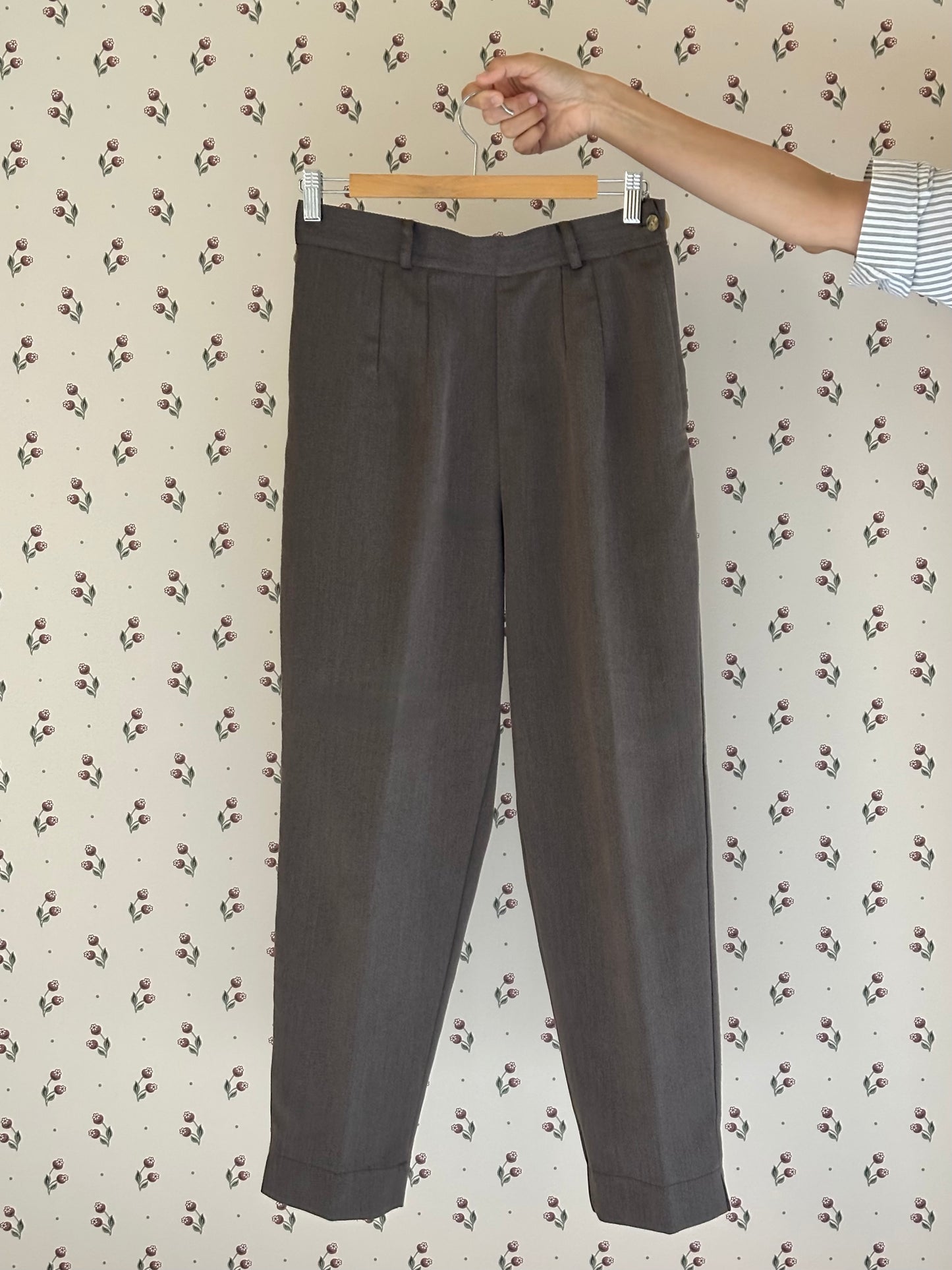 Vintage Taupe Trousers
