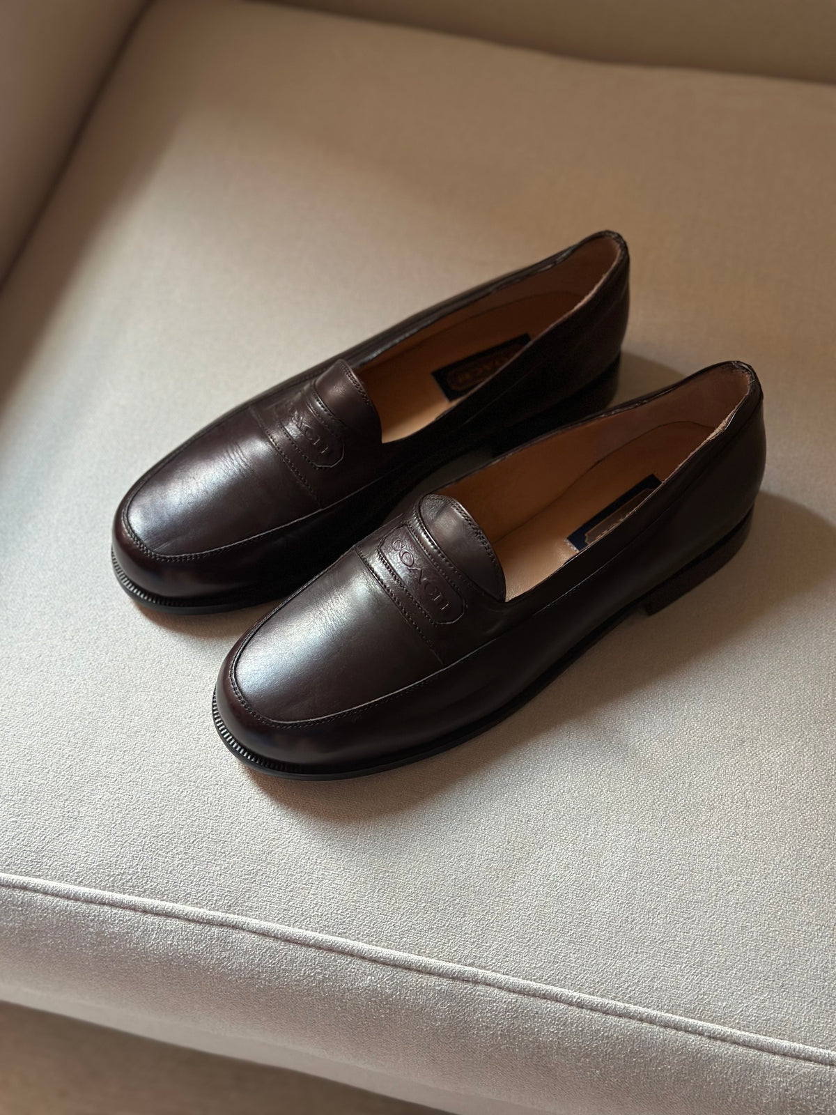 Original Mahogany Coach Loafers