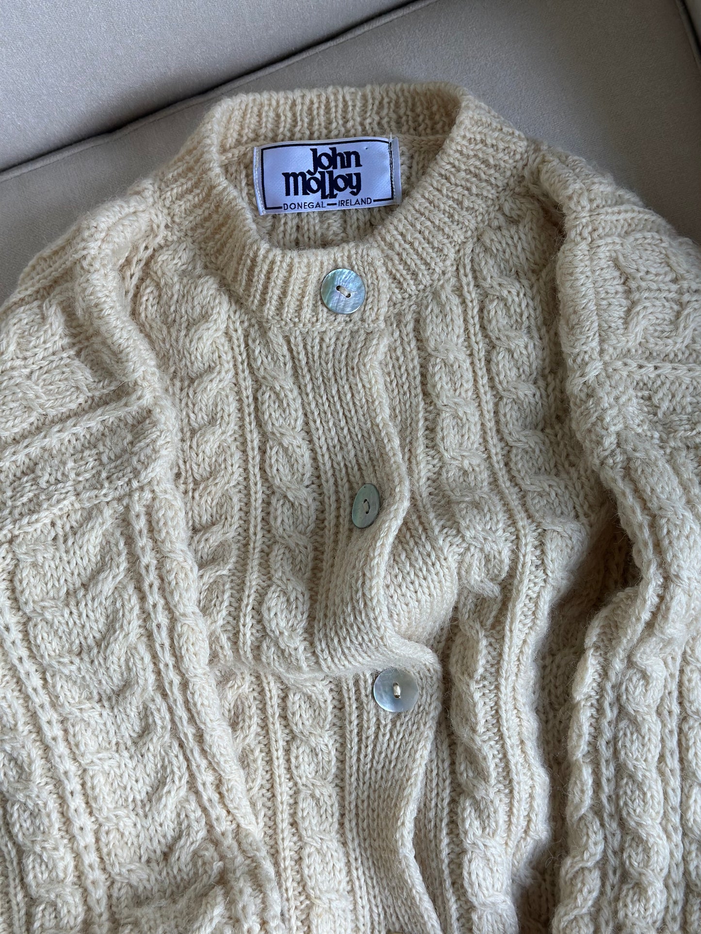 Pure Wool Original Irish Cardigan