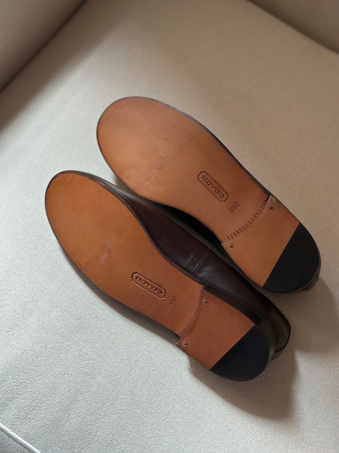 Original Mahogany Coach Loafers