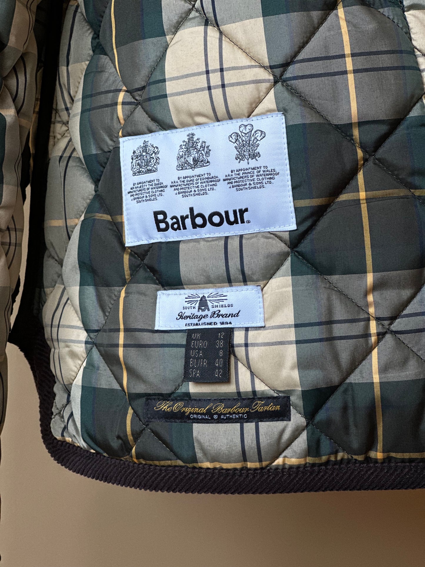 Barbour Reversible Quilted Jacket