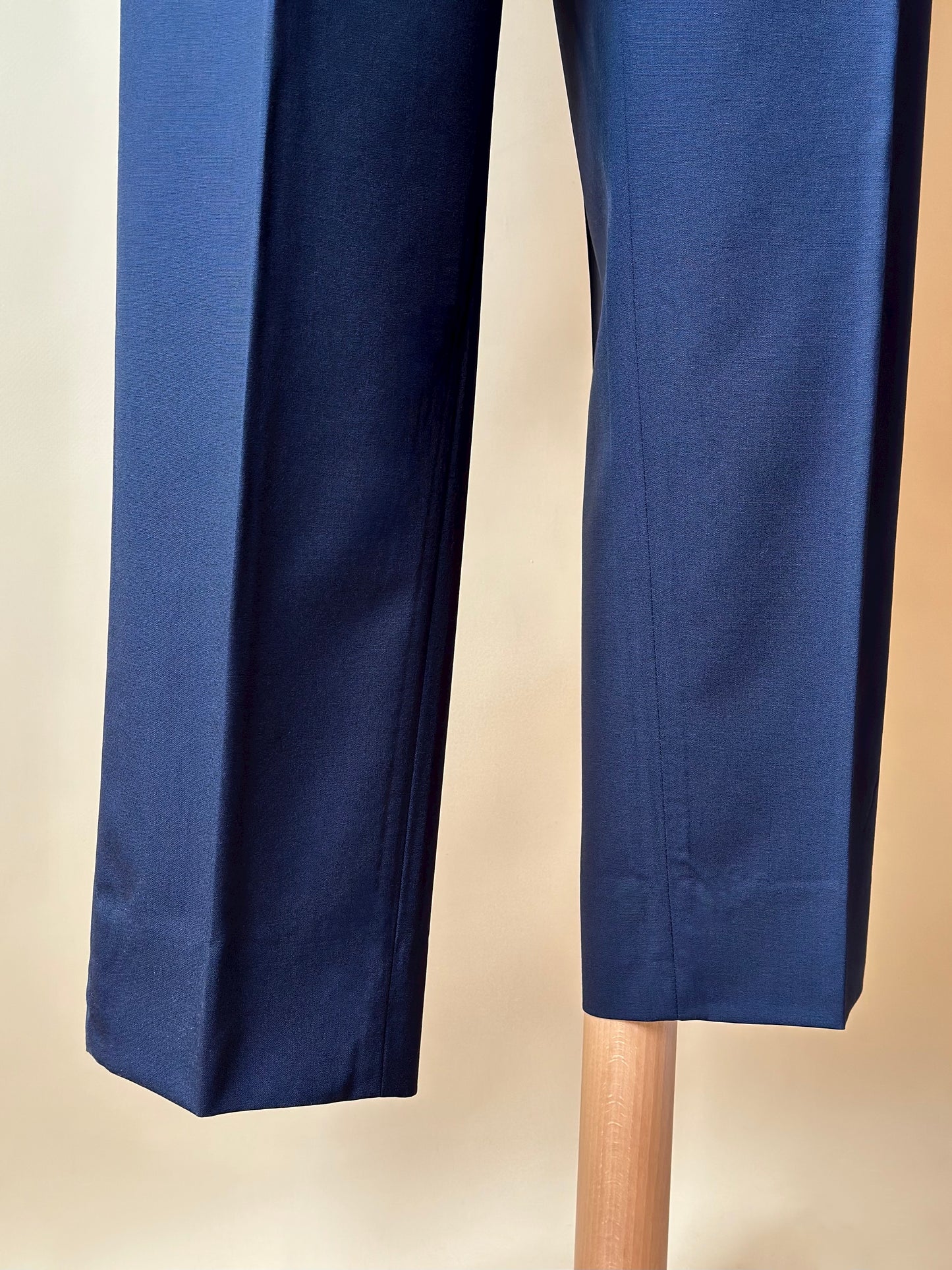 Vintage Blue Woolen Suit - Trousers