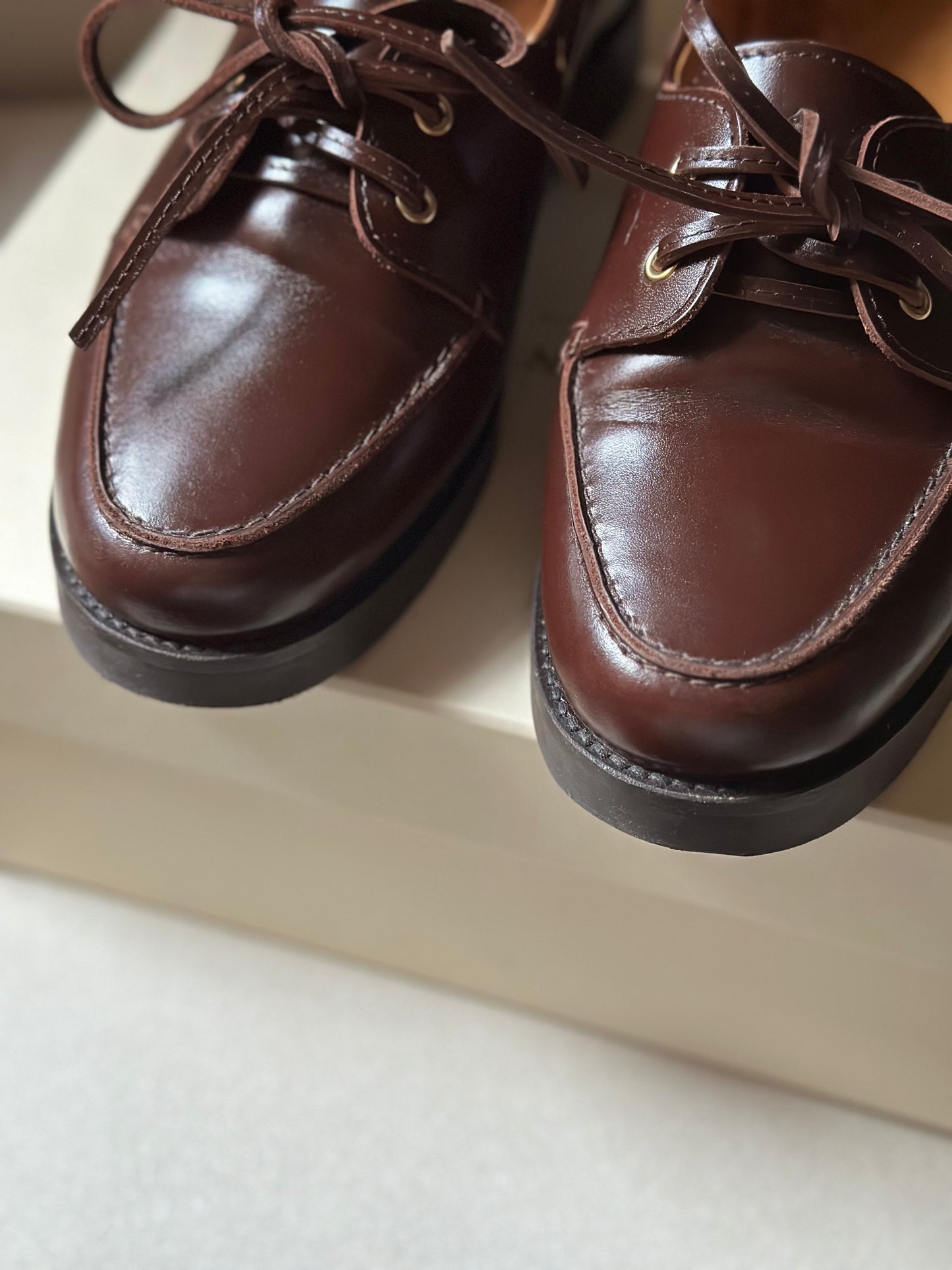Sézane Caroline Leather Loafers