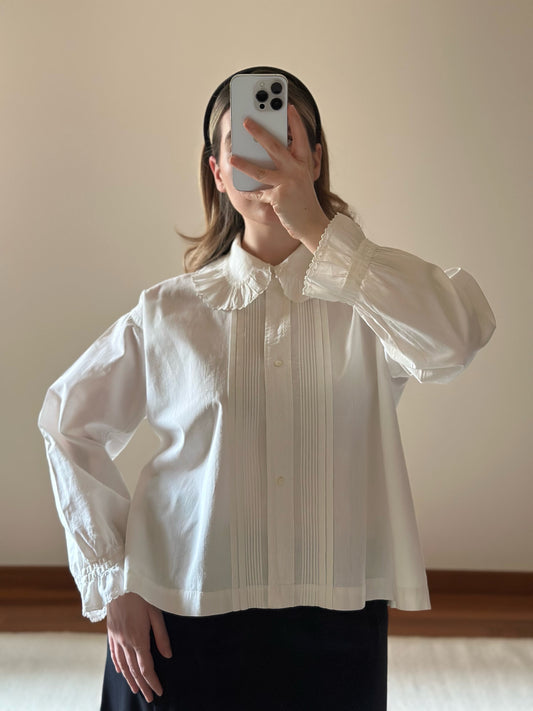 Antique Withe Cotton Shirt