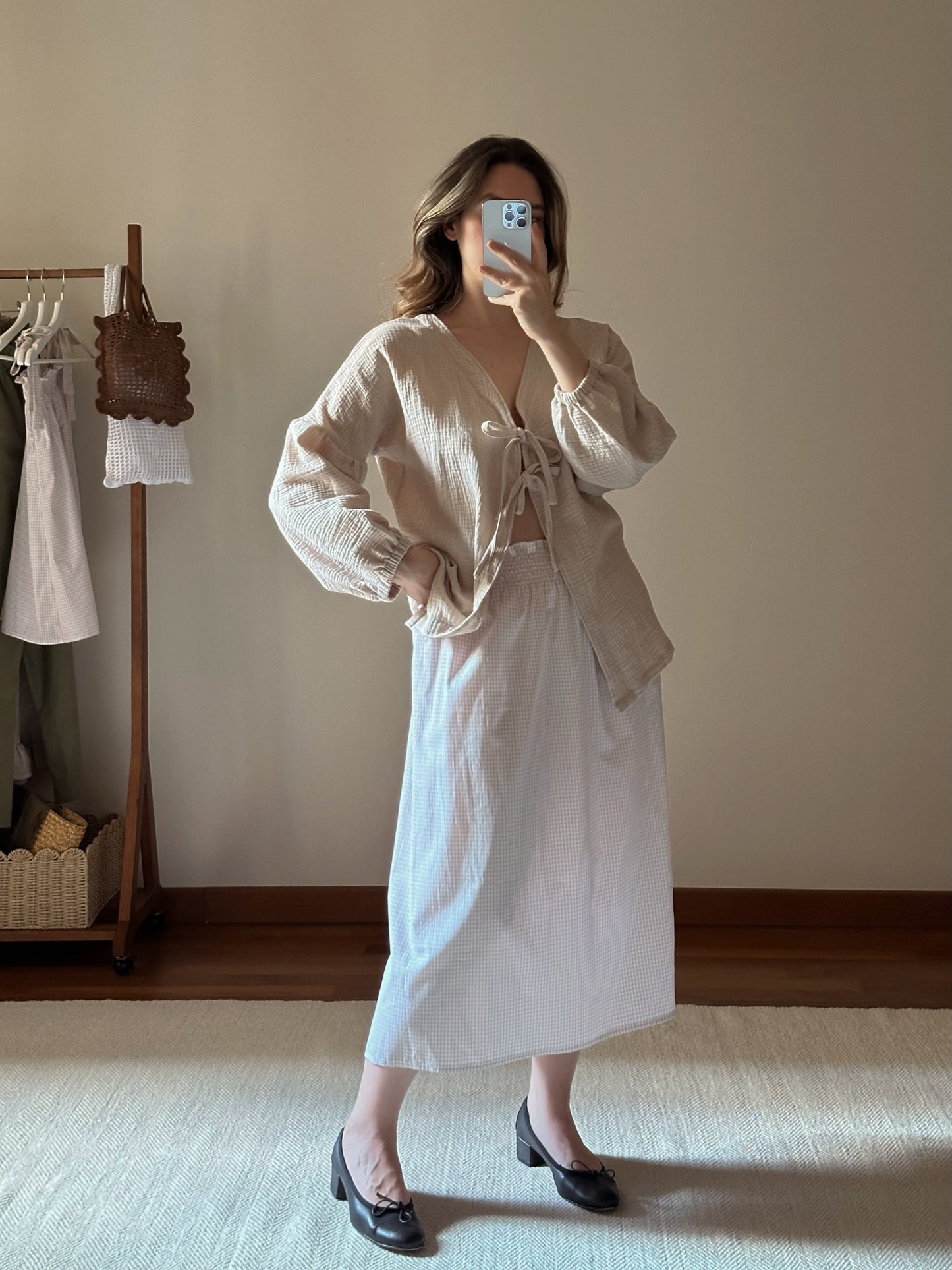 Vichy Cotton Dress