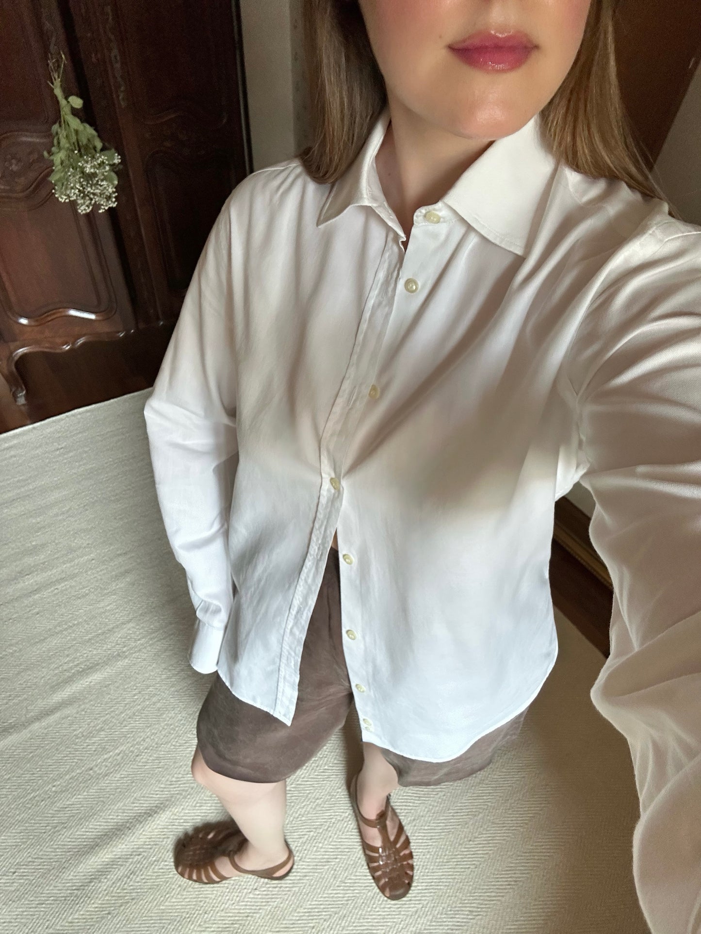 White Cotton Shirt
