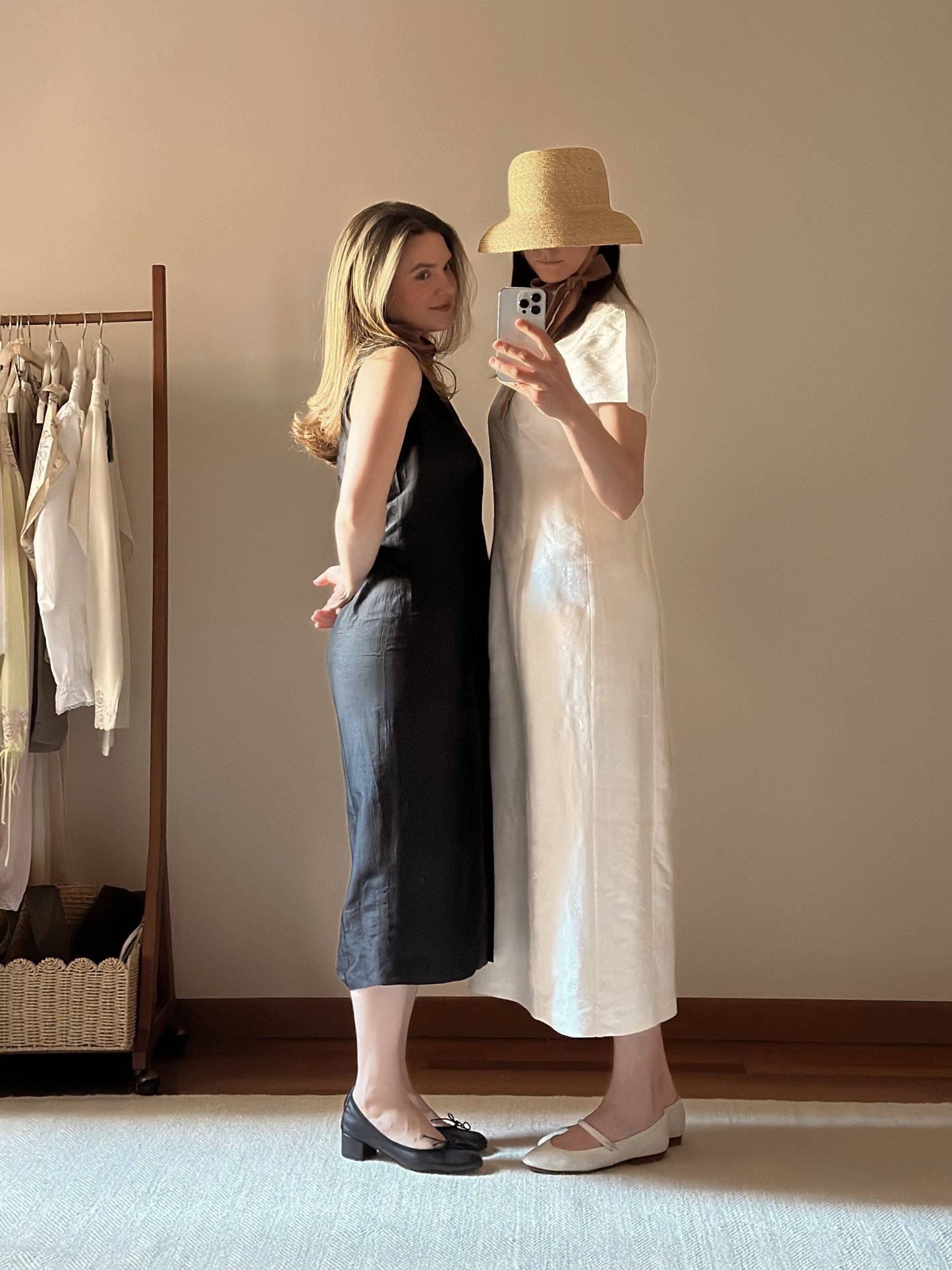 100% Silk Black Dress