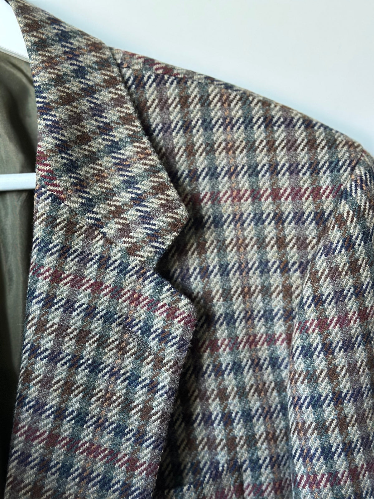 100% Wool Pied de Poule Blazer