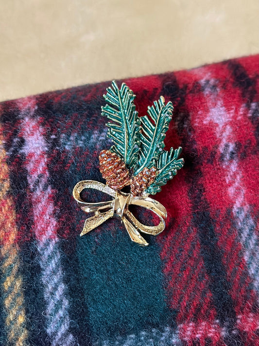 Original 1950s Pinecone Brooch