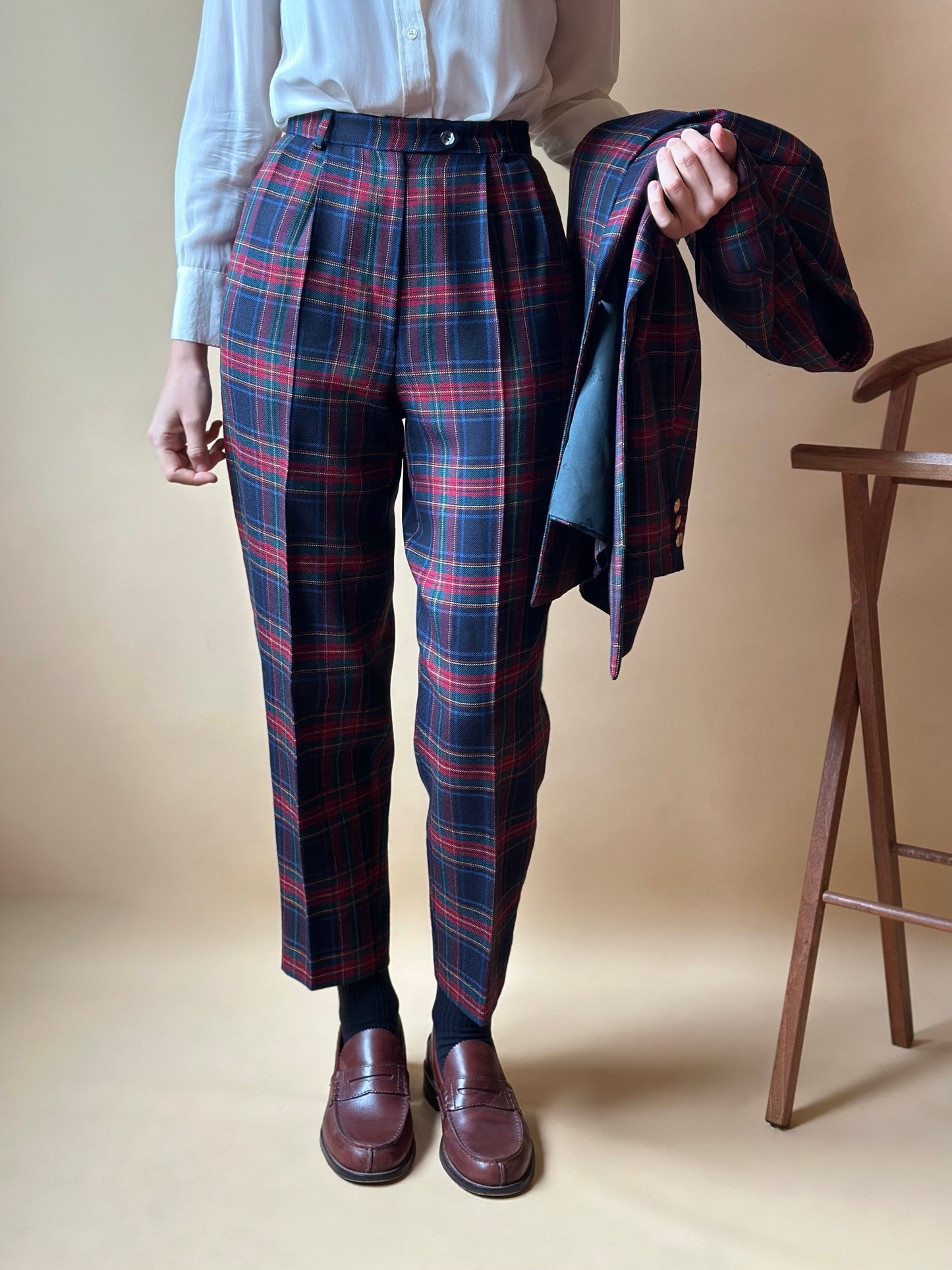 Vintage Daks London Tartan Suit