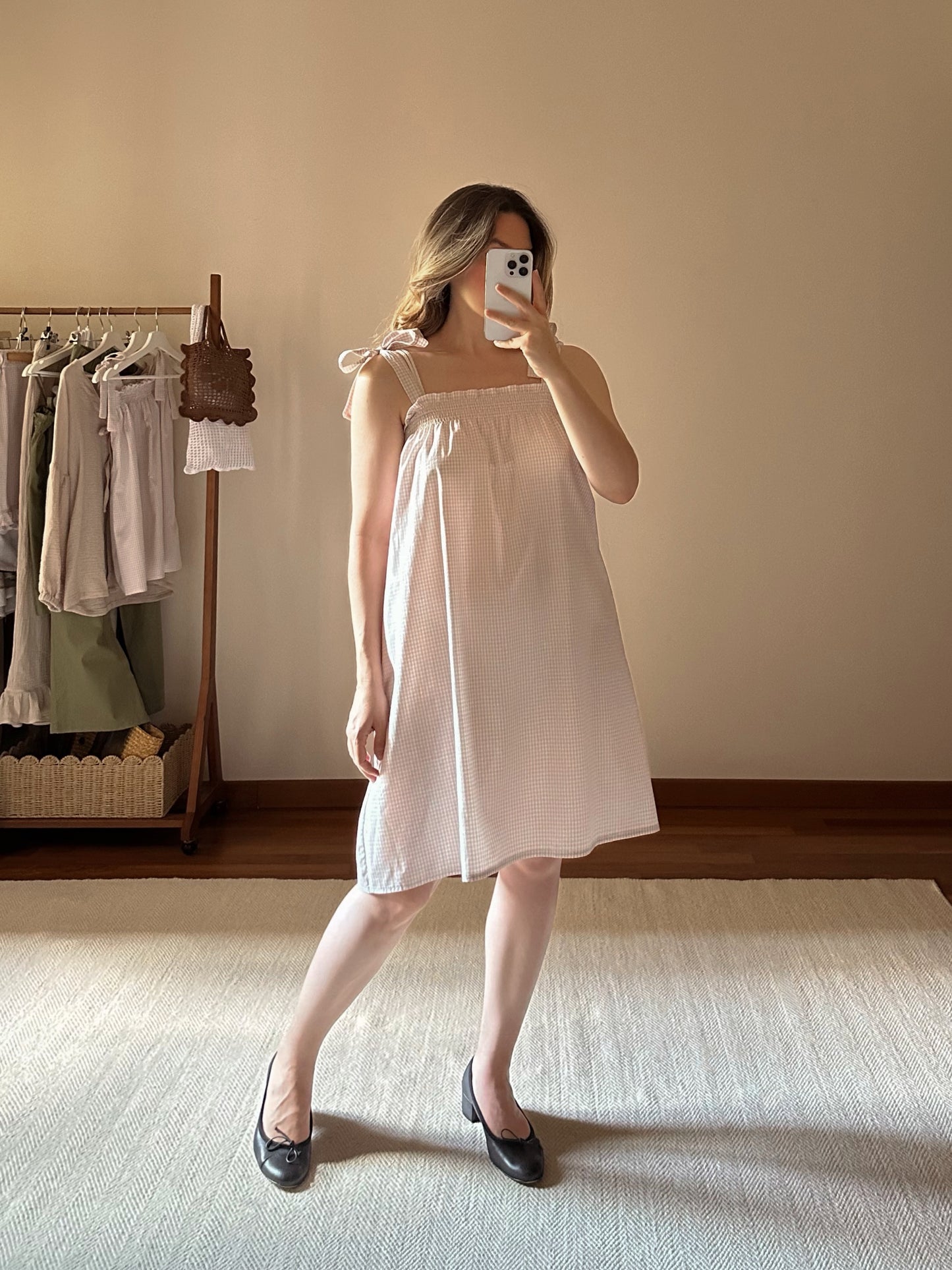 Vichy Cotton Dress