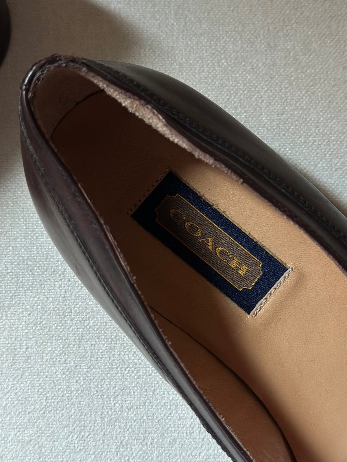 Original Mahogany Coach Loafers