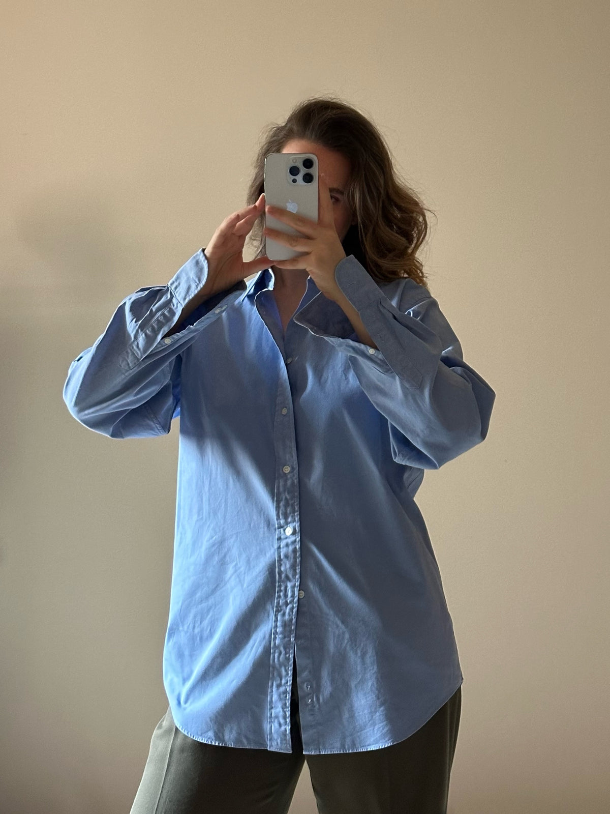 Light Blue Cotton Shirt