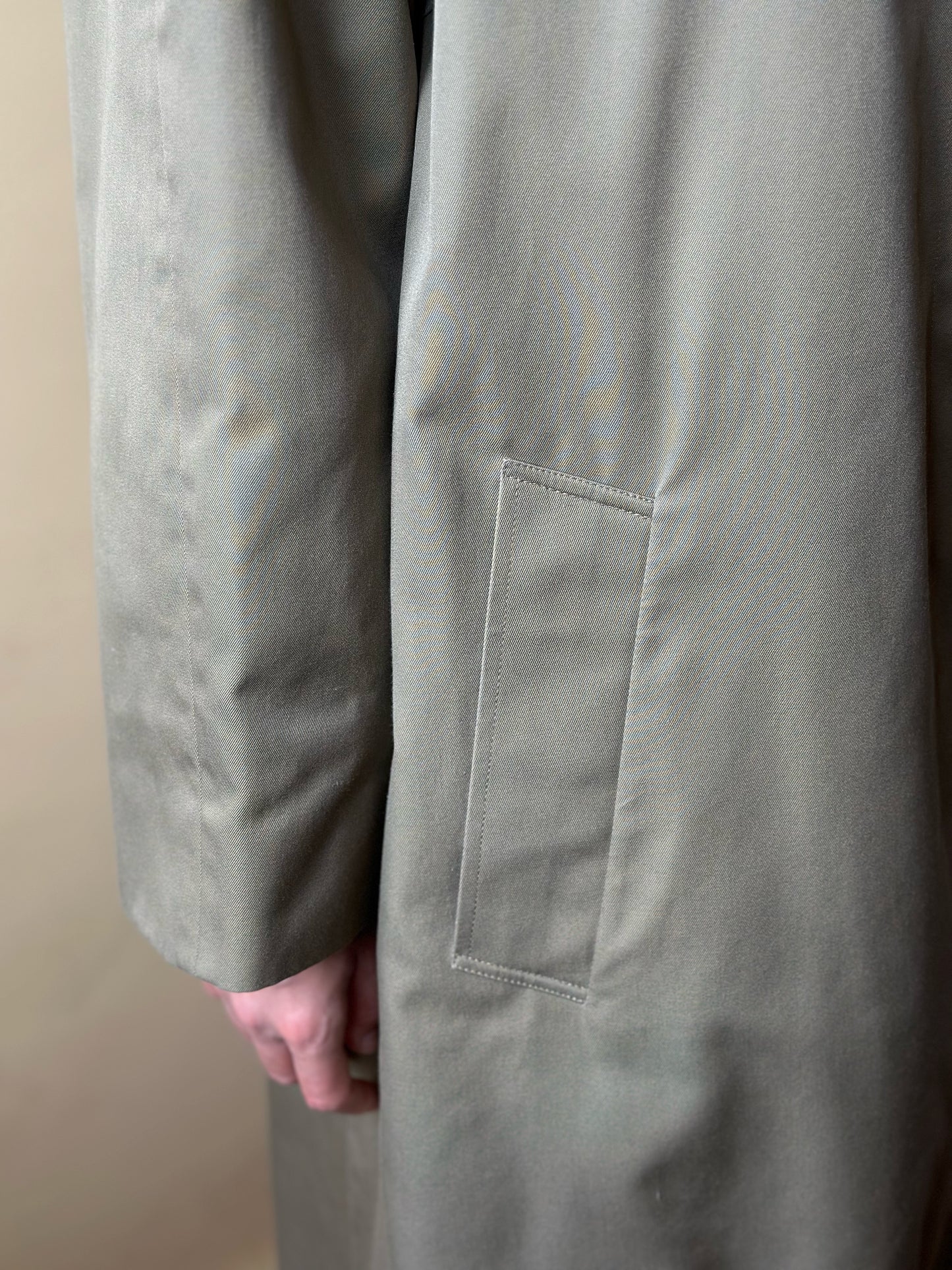 Vintage Aquascutum Khaki Trench Coat