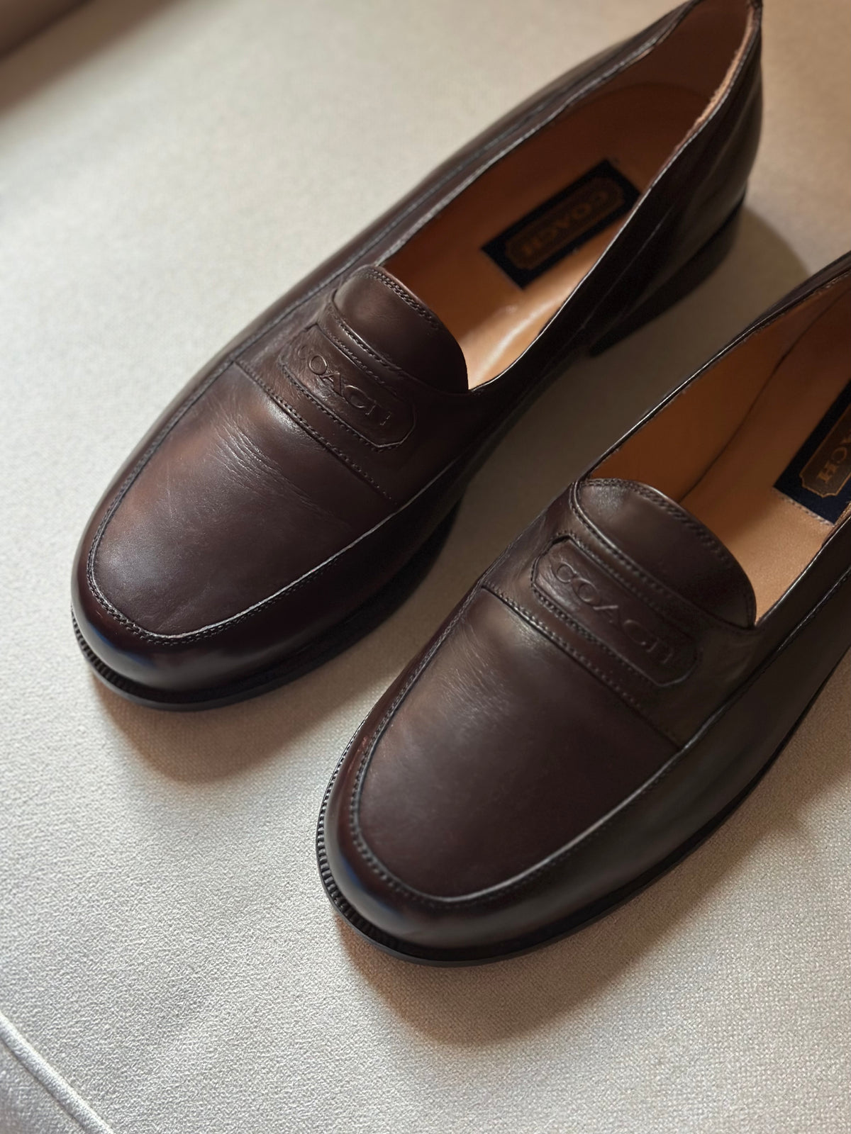 Original Mahogany Coach Loafers