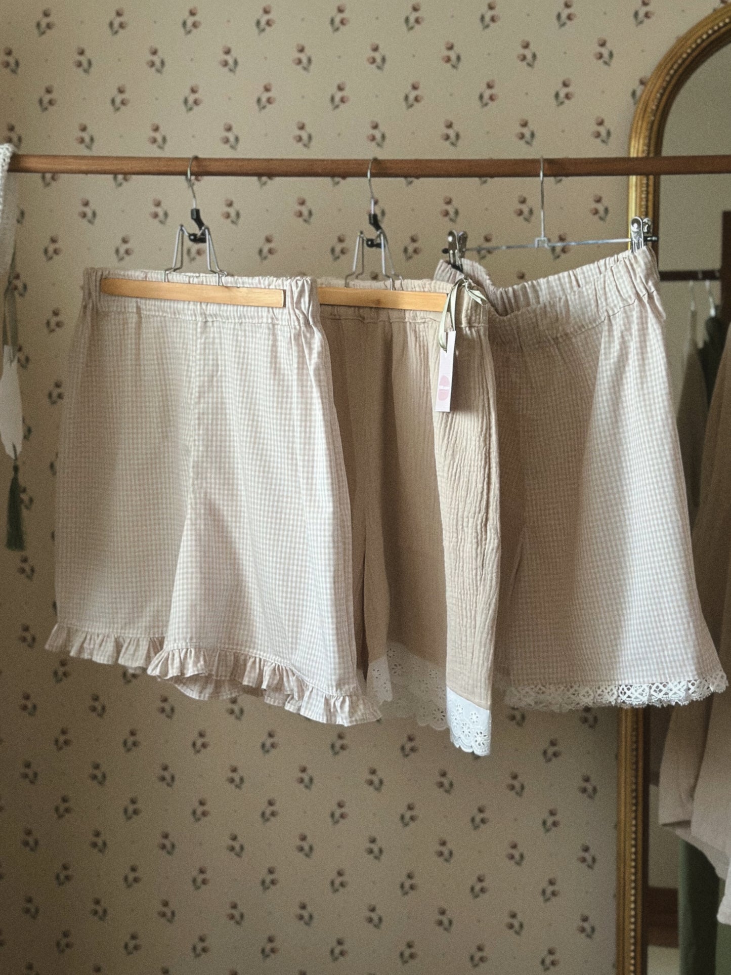 Cotton Frilled Shorts