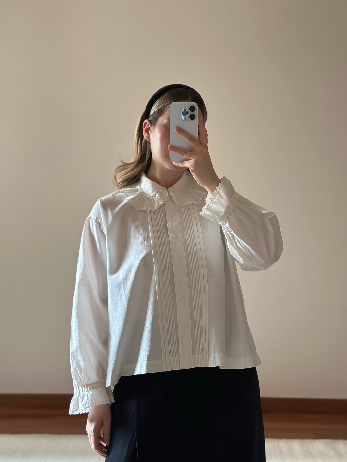 Antique Withe Cotton Shirt