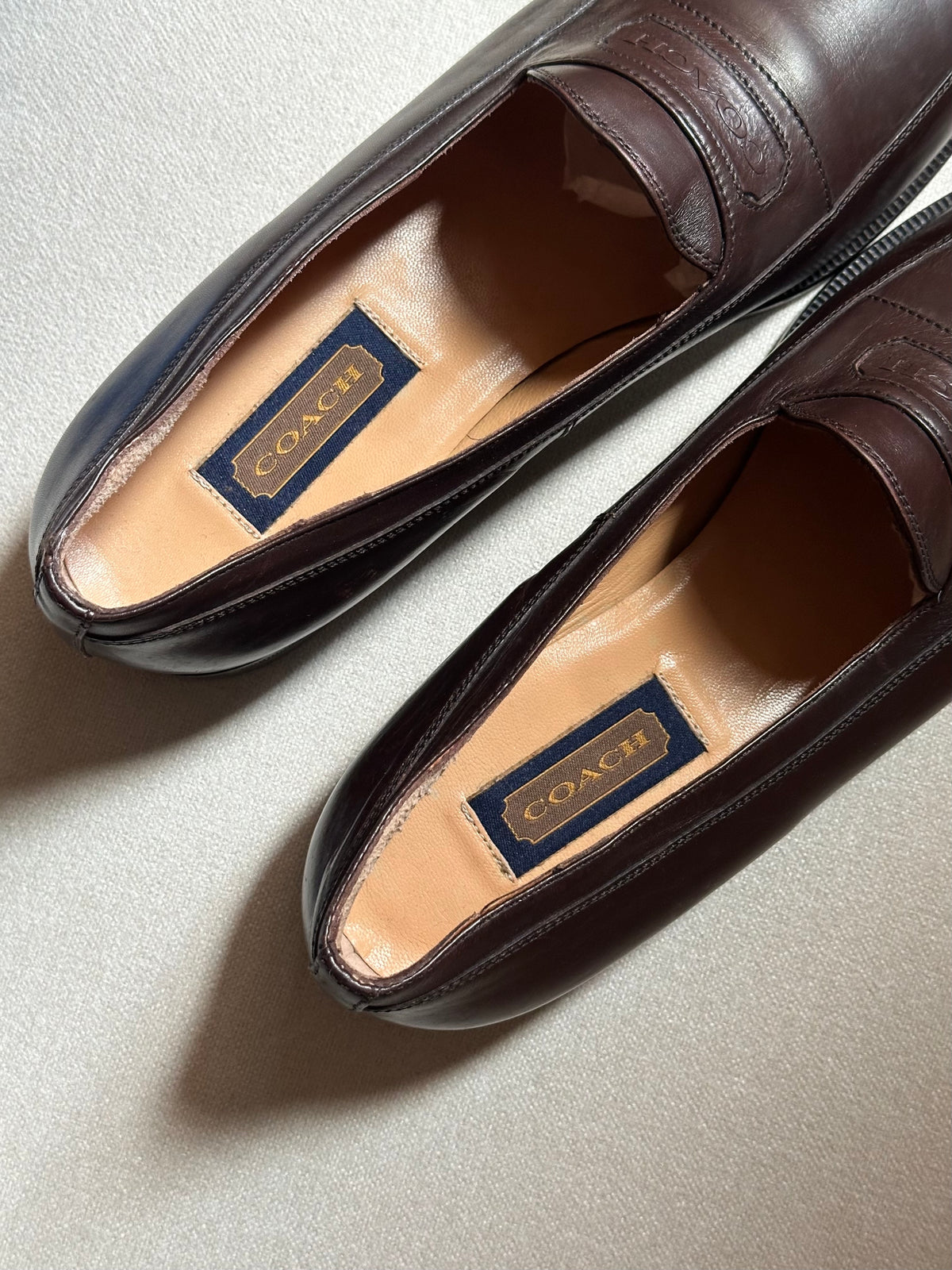 Original Mahogany Coach Loafers