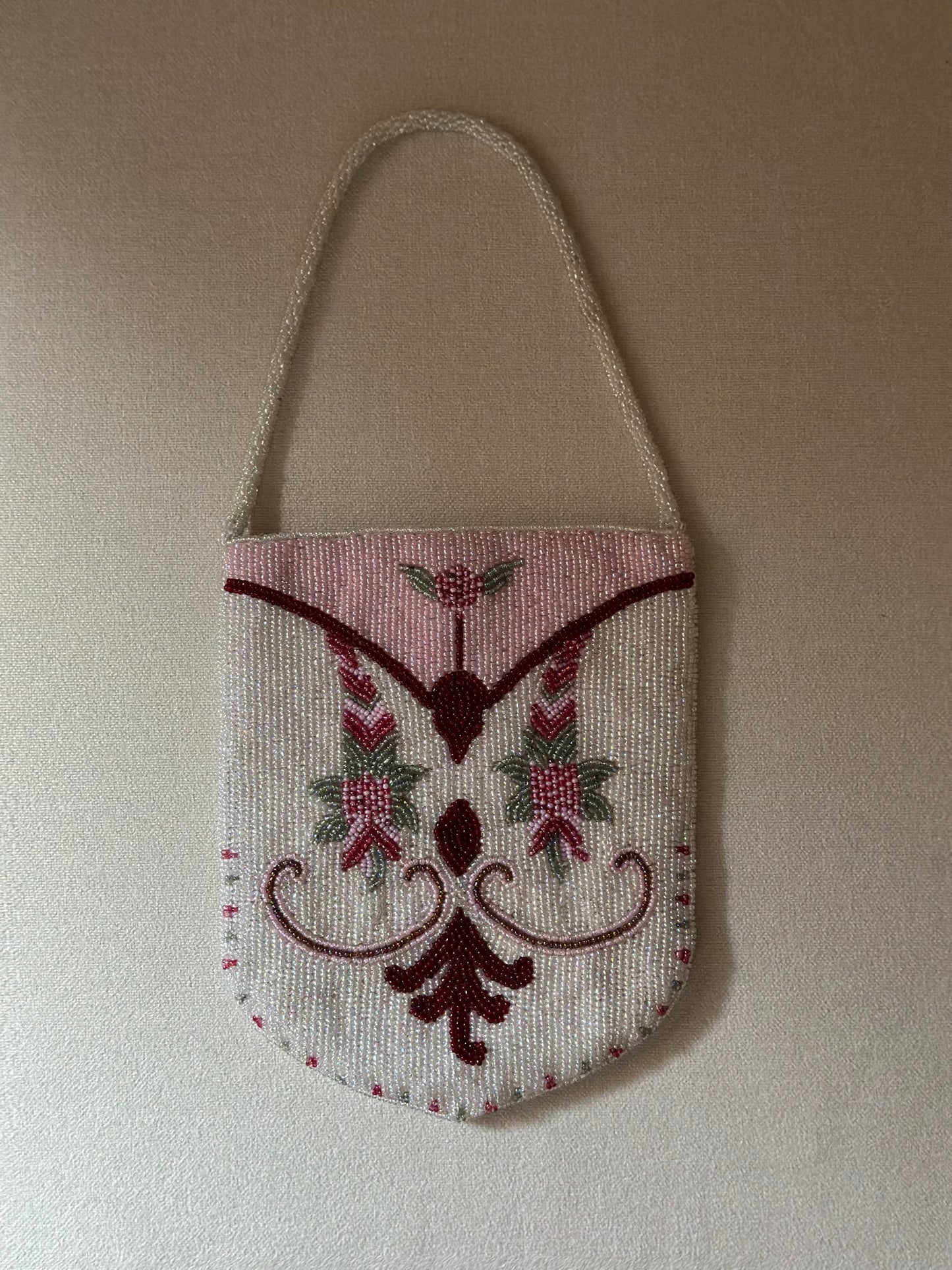 Glass Beads Boho Chic Mini Handbag