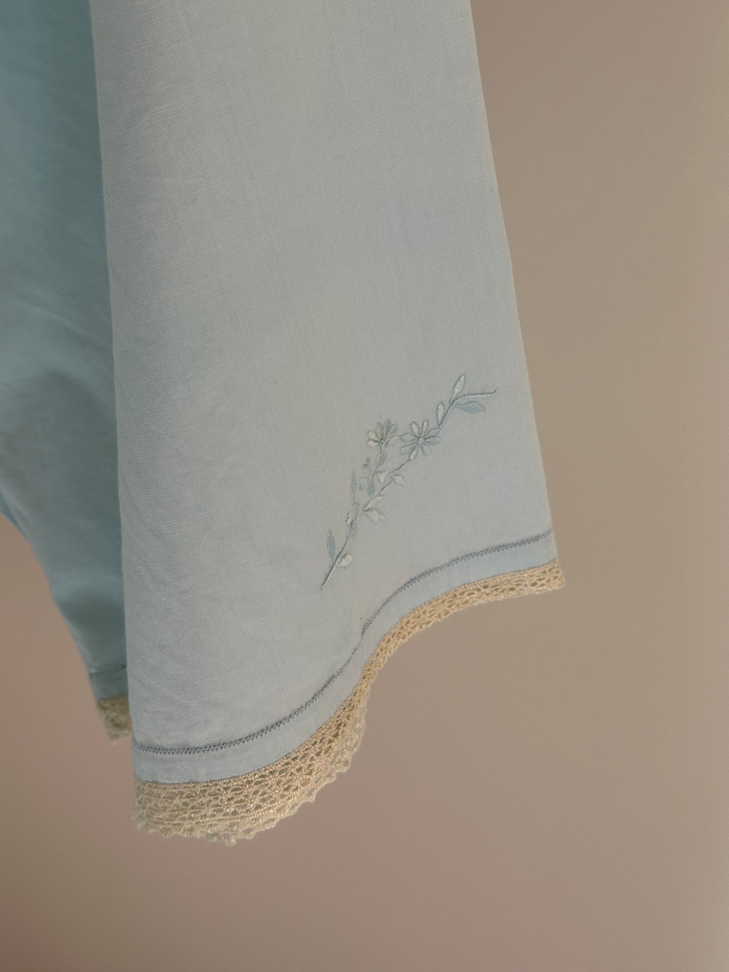 Pure Cotton Baby Blue Shorts