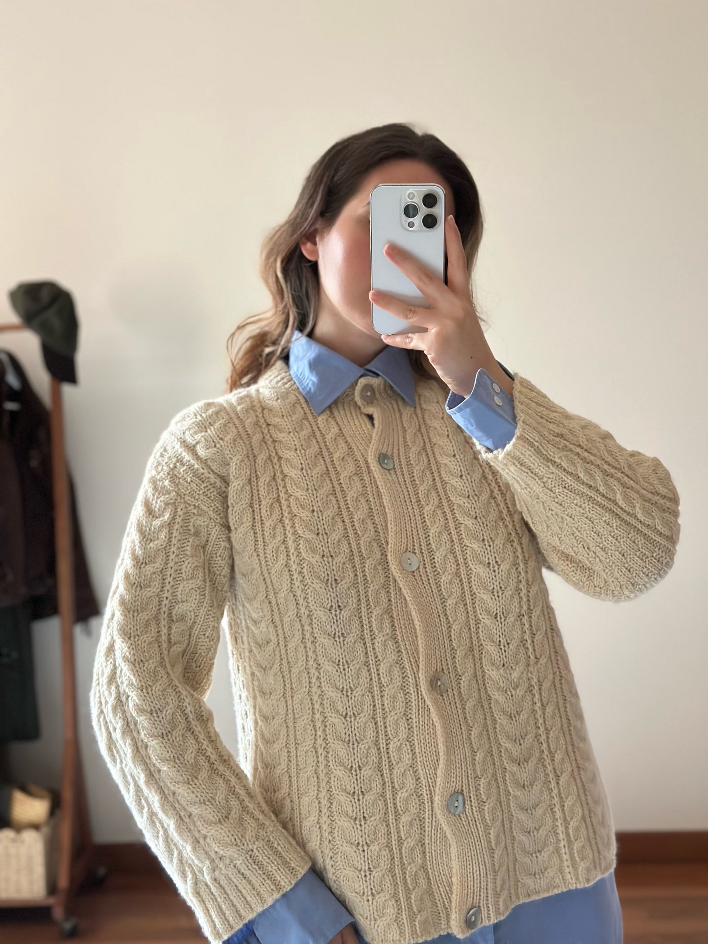 Pure Wool Original Irish Cardigan